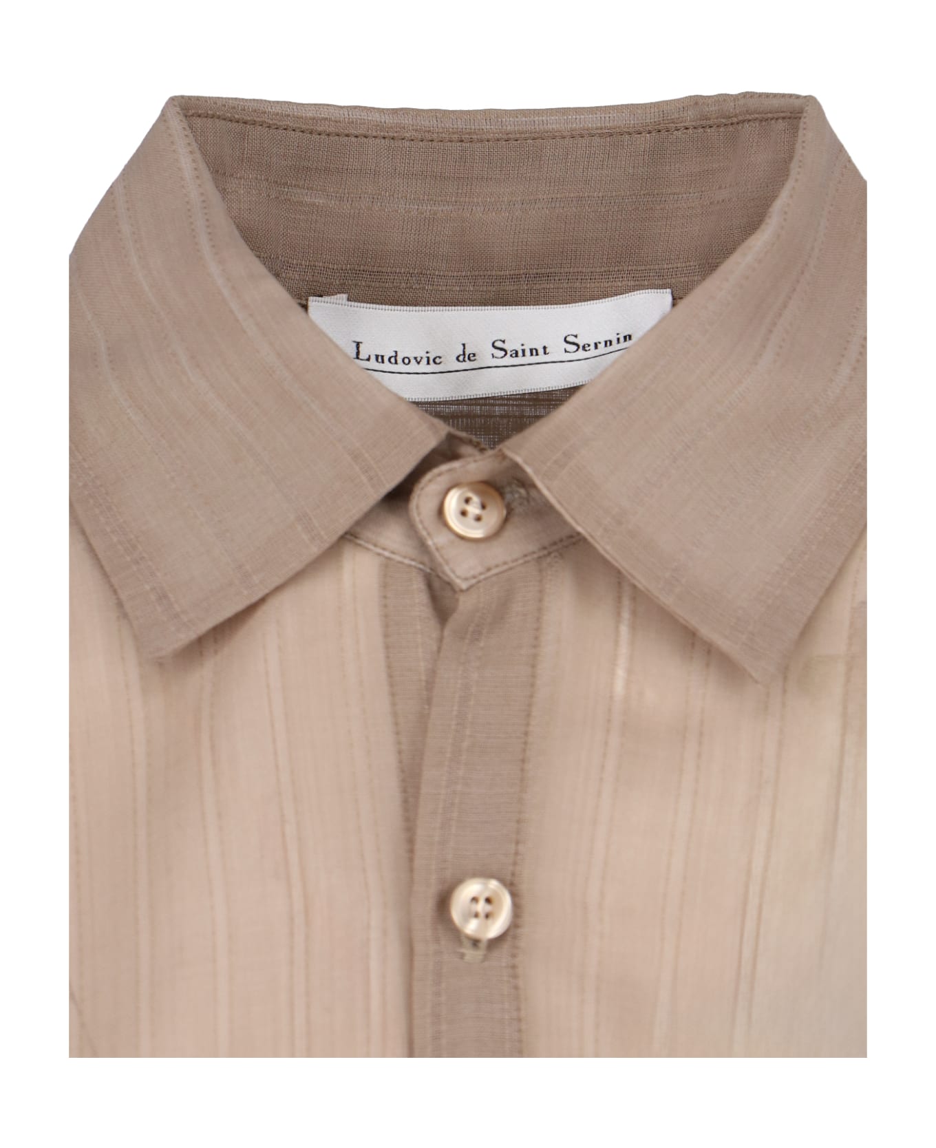 Ludovic de Saint Sernin Oversized Shirt - Beige