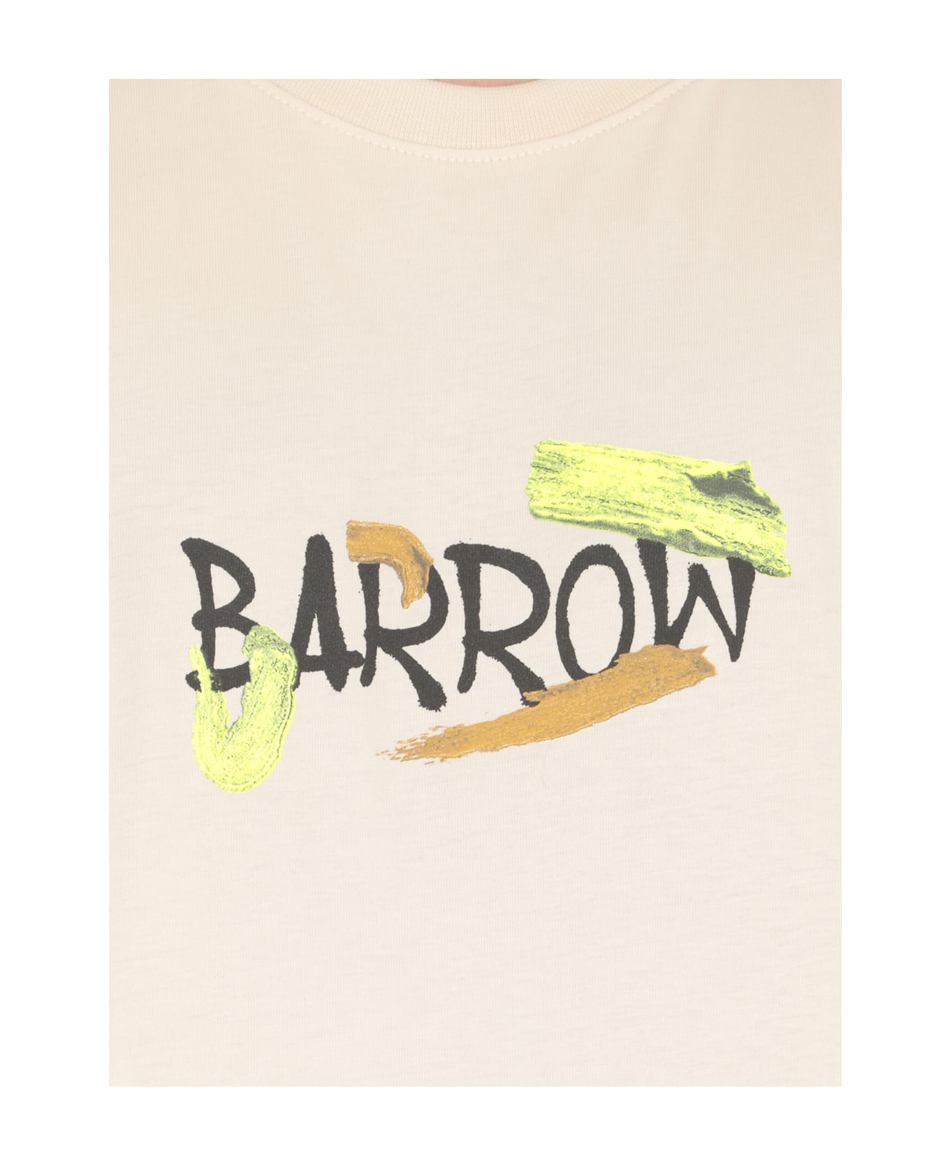 Barrow T-shirt With Logo - Ivory