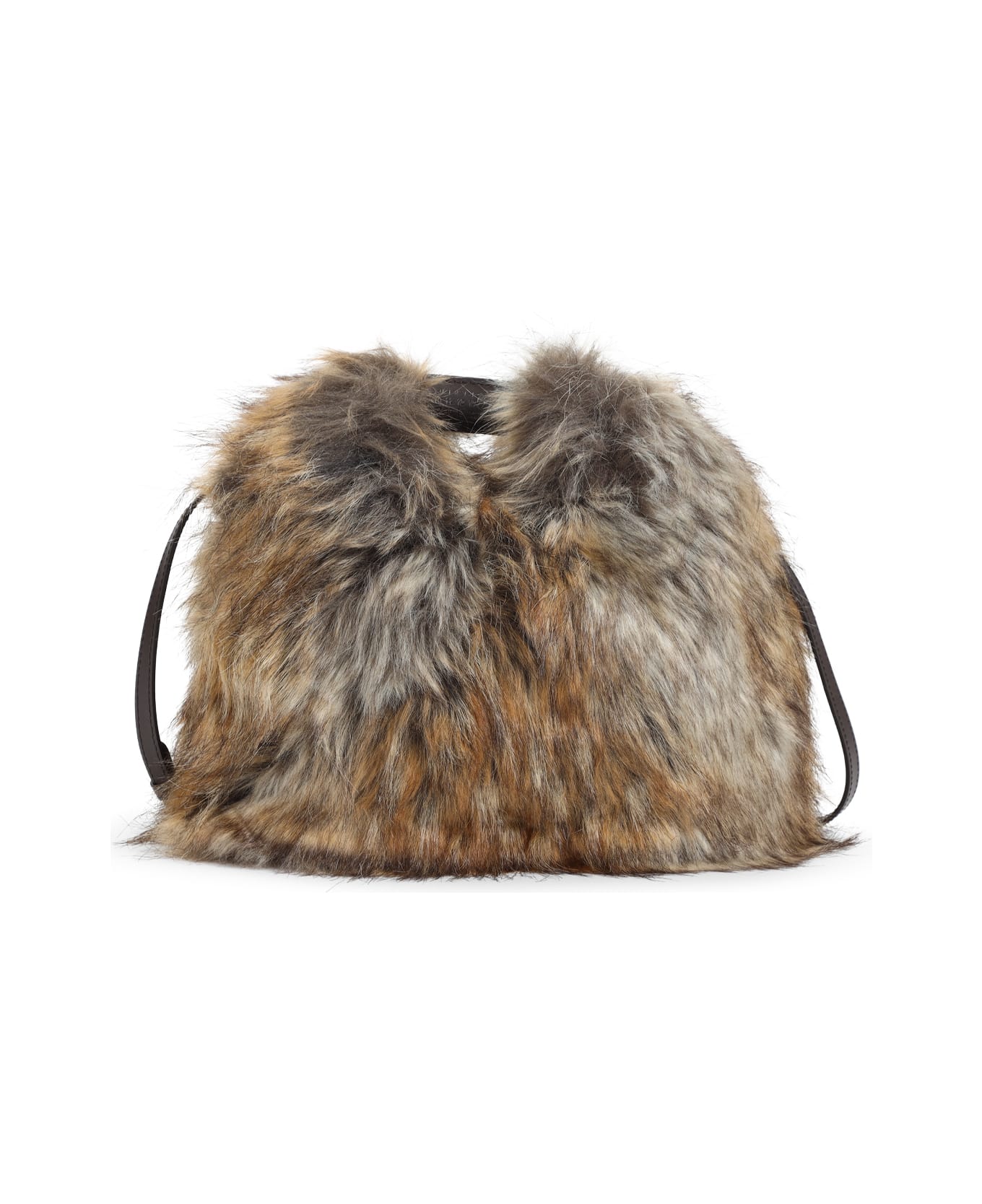 MM6 Maison Margiela Japanese Crossbody Bag - BROWN