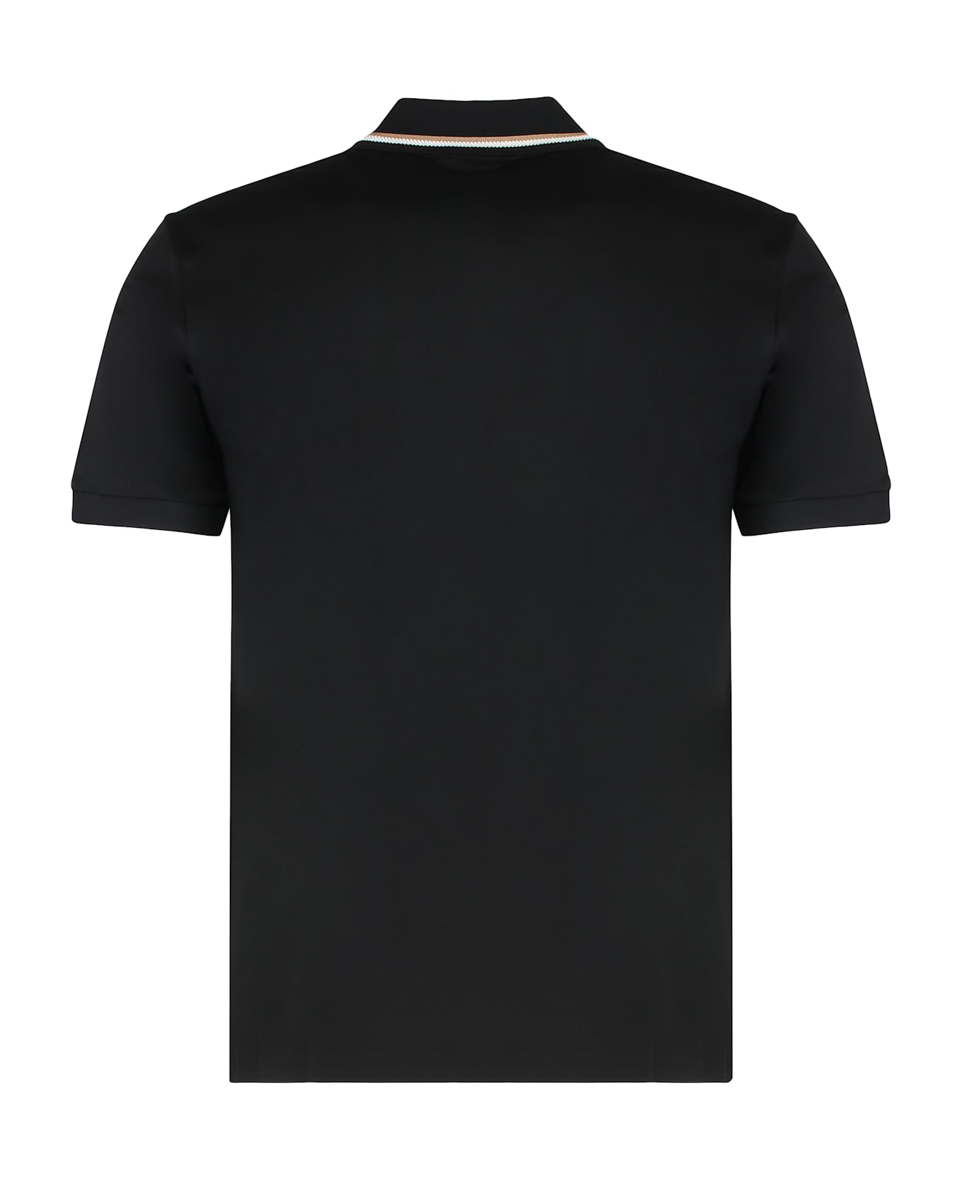 Hugo Boss Slim Fit Cotton Polo - black