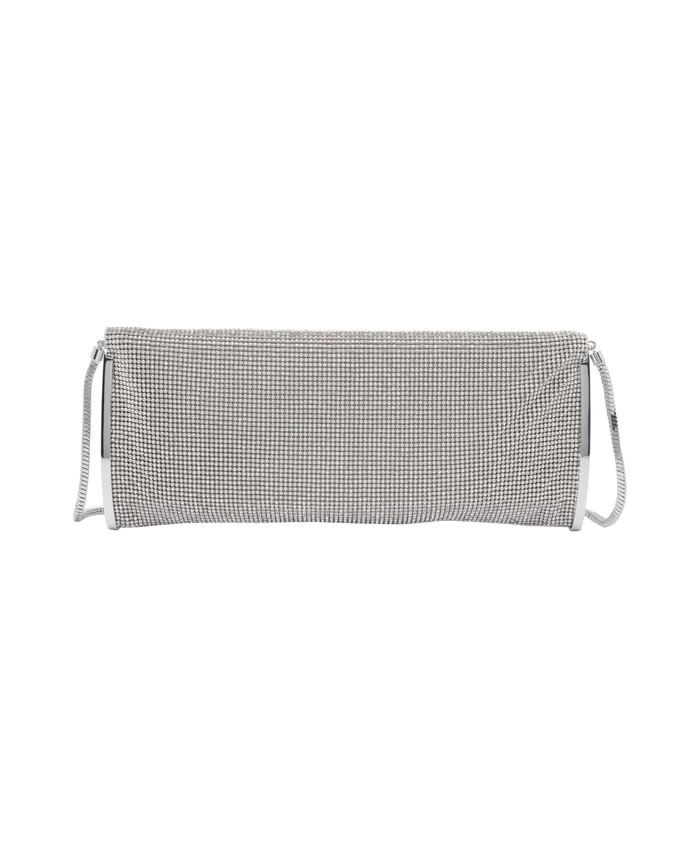 Benedetta Bruzziches Kate Crystal Crossbody Bag - Silver