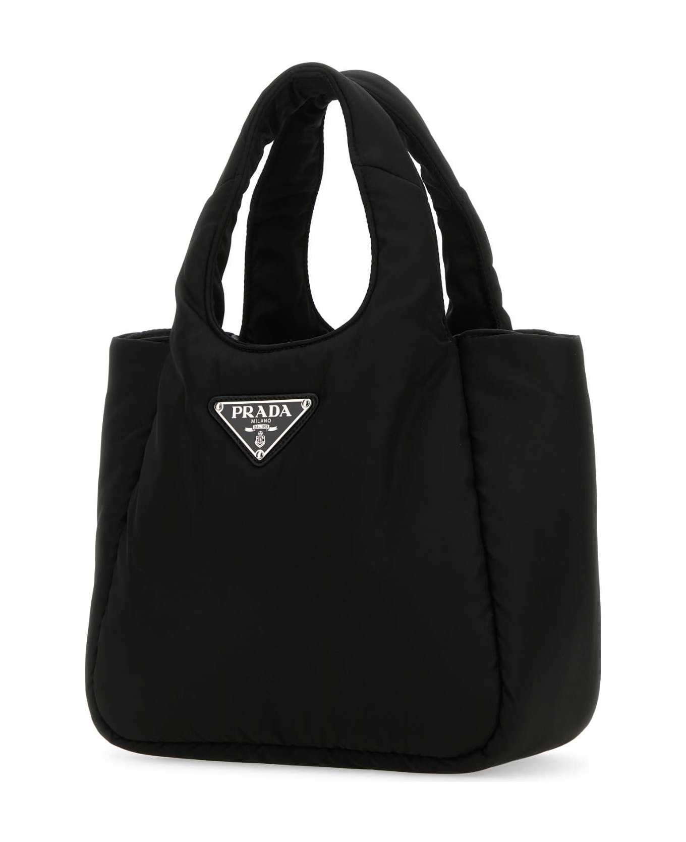 Prada Black Nylon Handbag - NERO