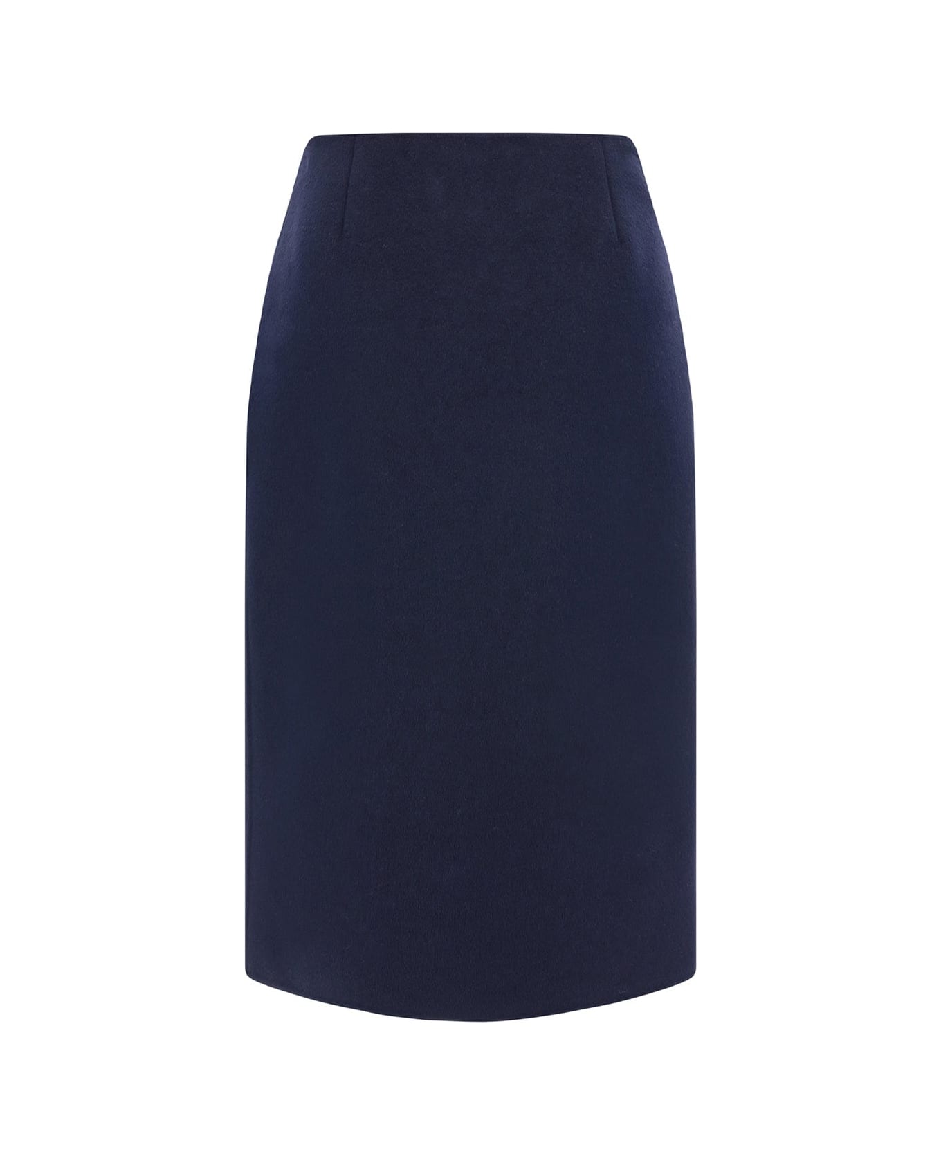 Prada Wool Skirt - Blue