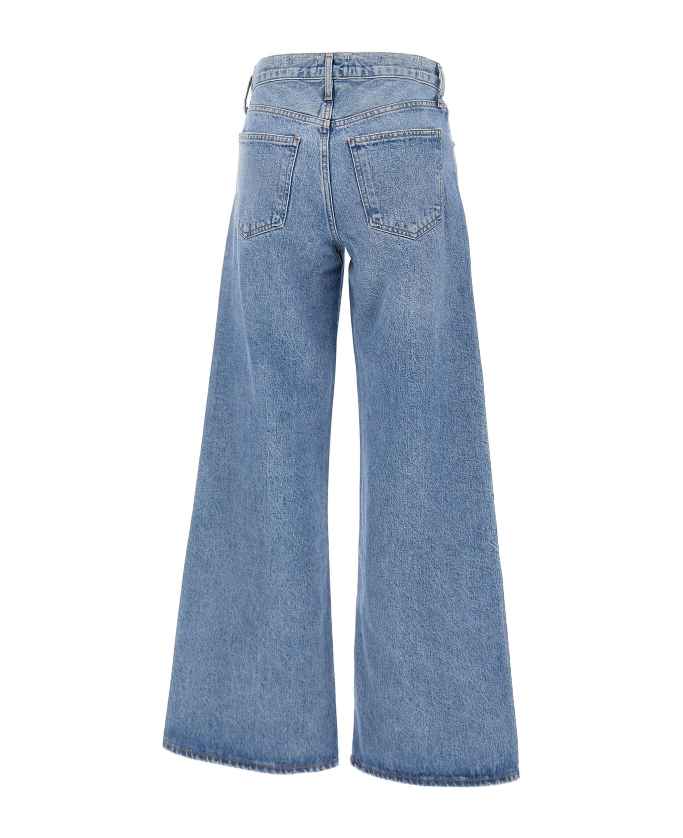 AGOLDE "clara Jean"organic Cotton Jeans - BLUE デニム