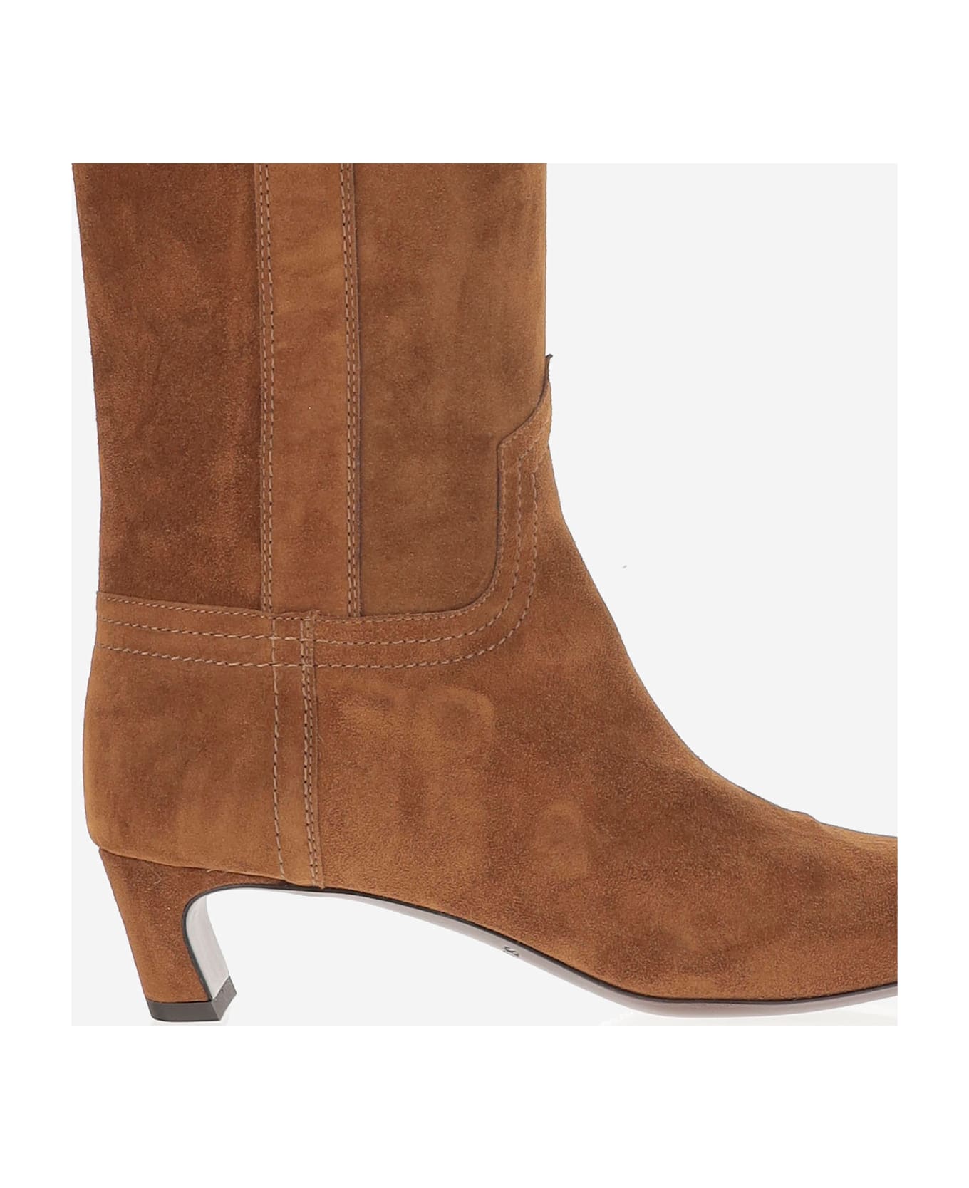 Sartore Suede Leather Boots - Brown