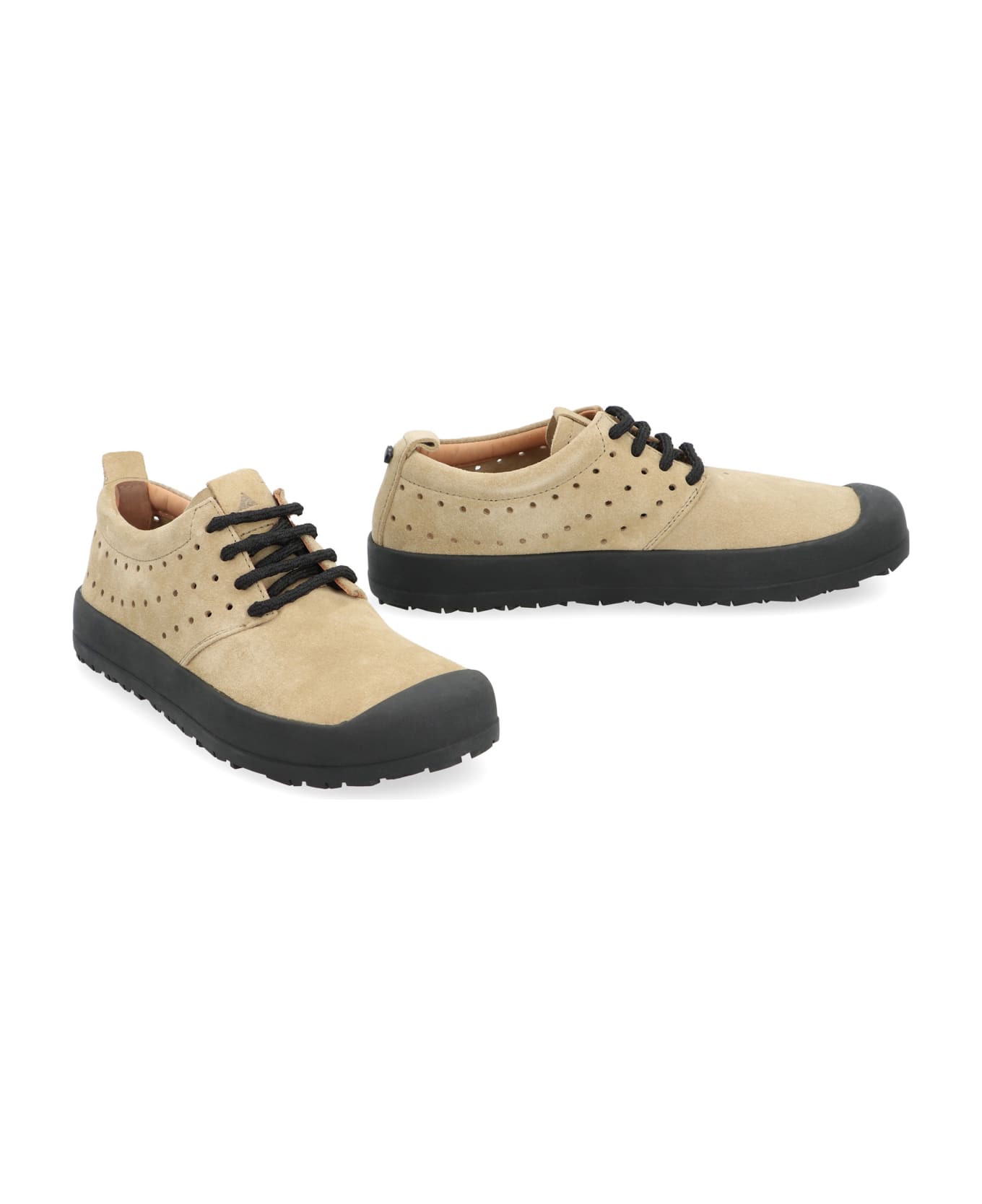 Volta Suede Low-top Sneakers - Beige