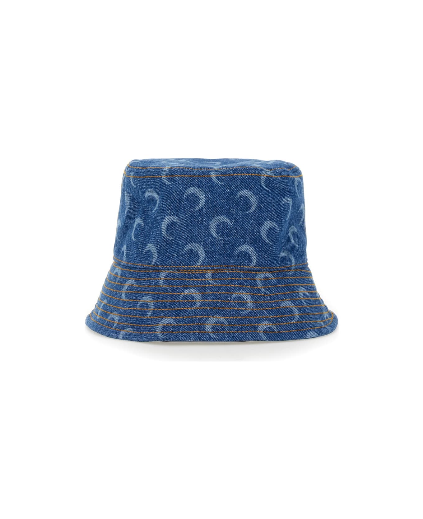 Marine Serre Bucket Hat "moon Laser" - BLUE