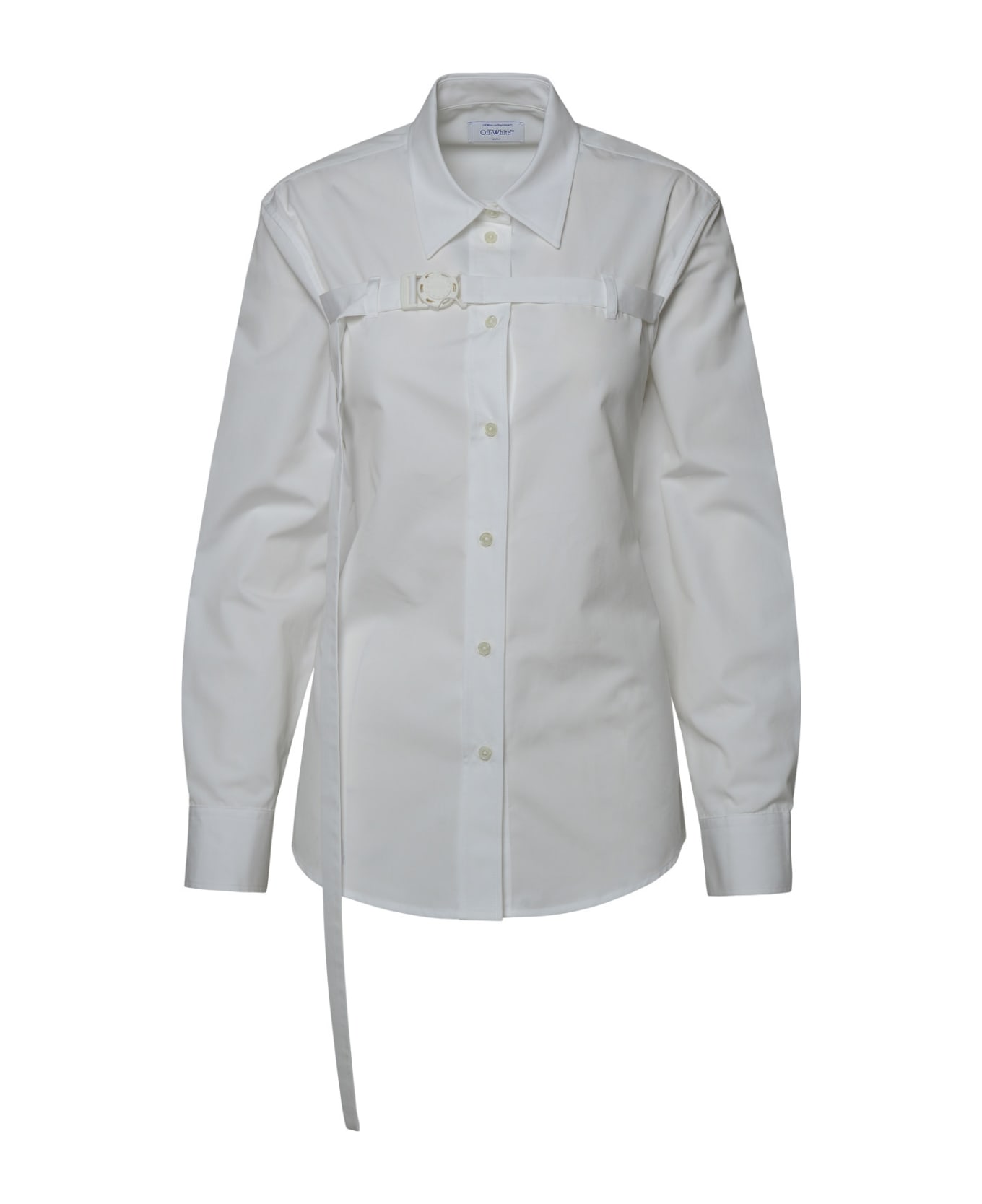 Off-White White Cotton Shirt - White