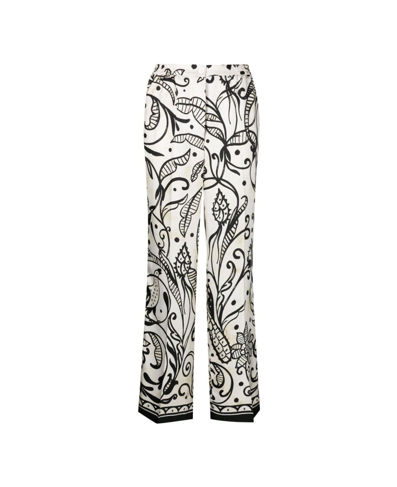 For Restless Sleepers All-over Print Pants - White ボトムス