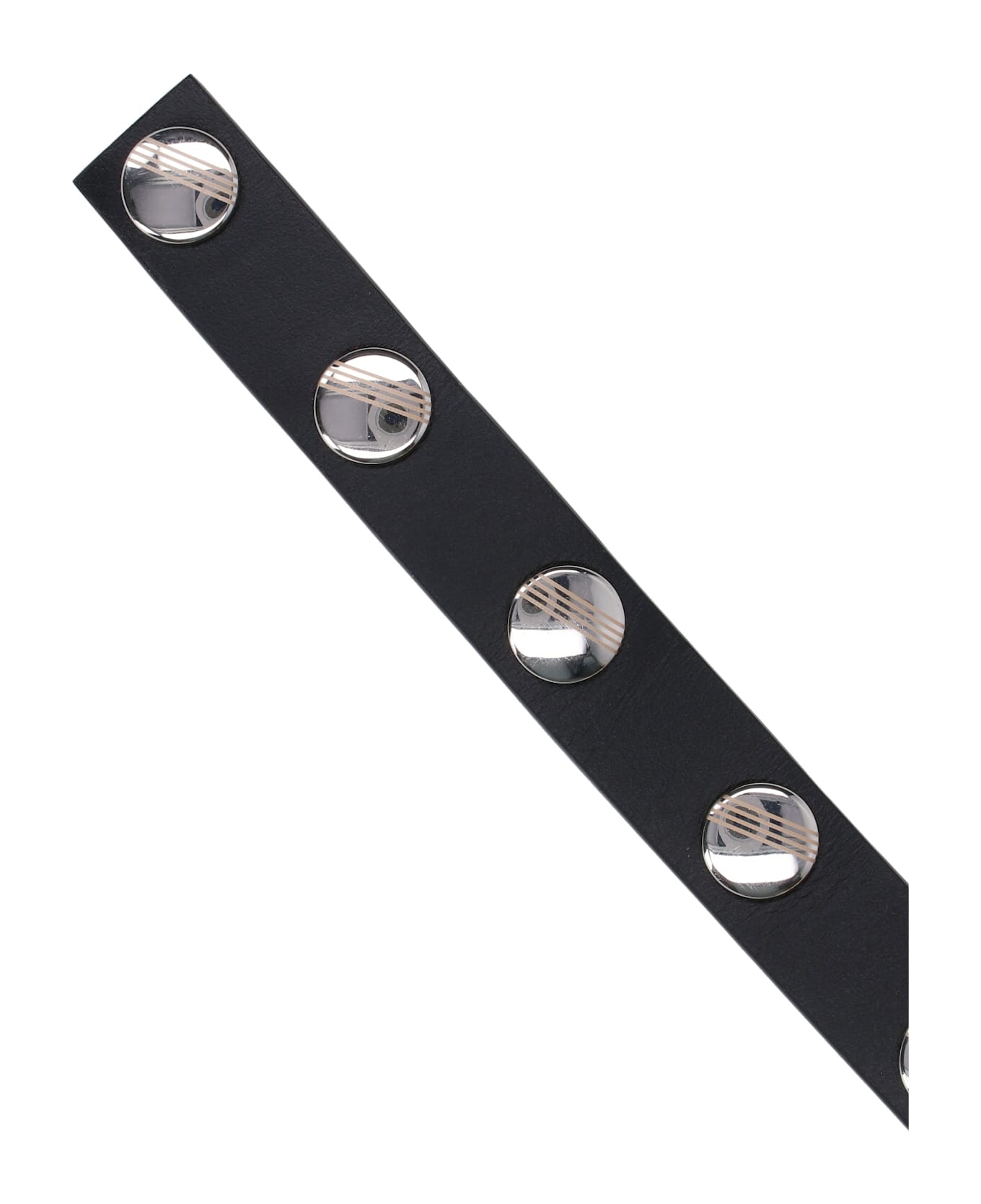 The Attico 
black
 Studs Belt - Black  