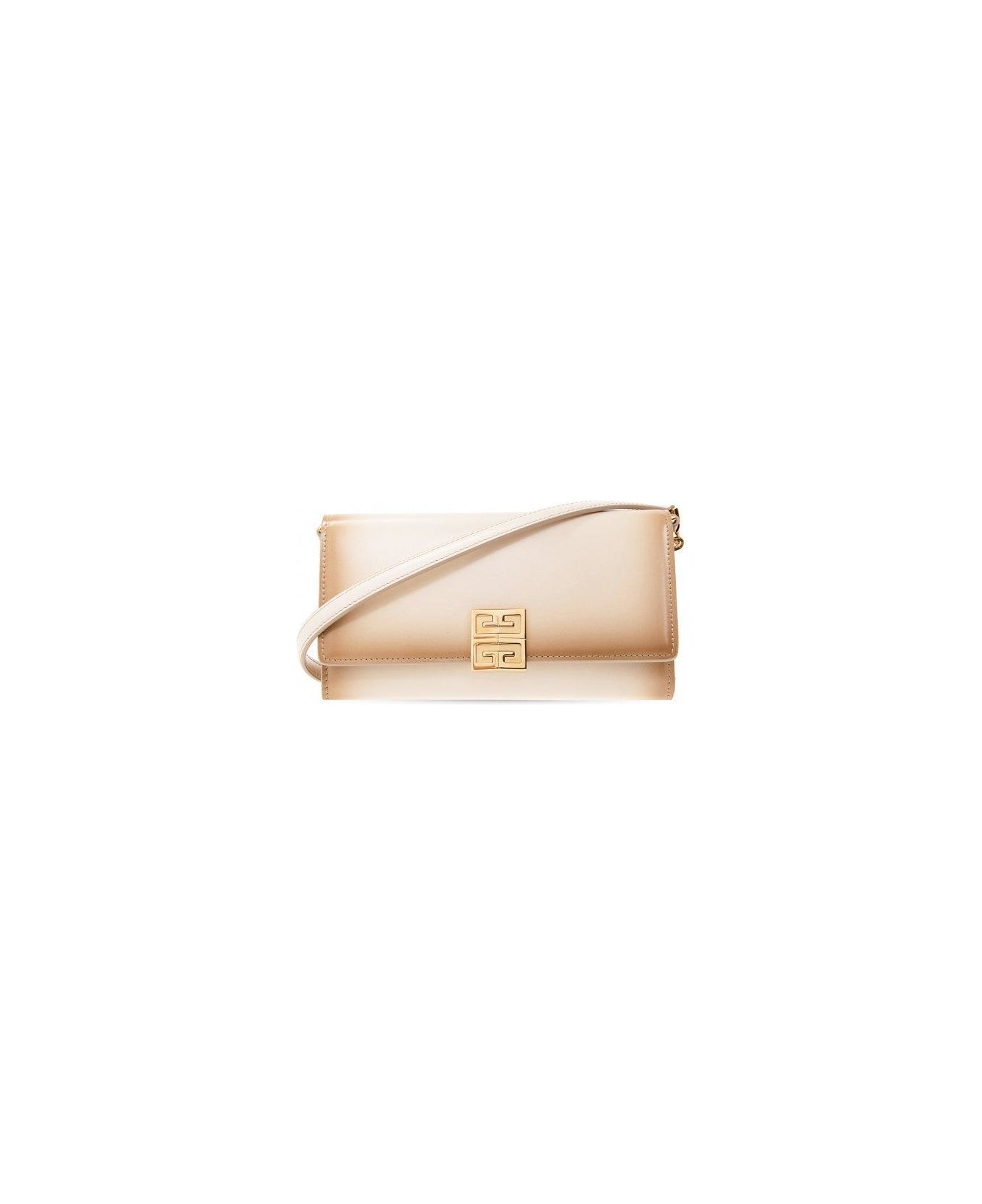 Givenchy 4g Logo-plaque Chained Wallet - BEIGE 財布