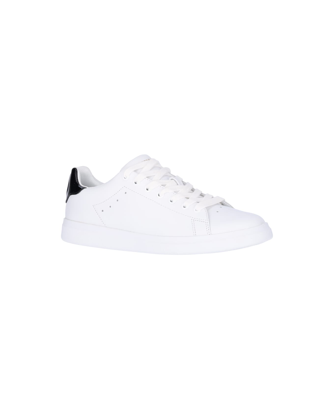 Tory Burch Leather Sneakers - White
