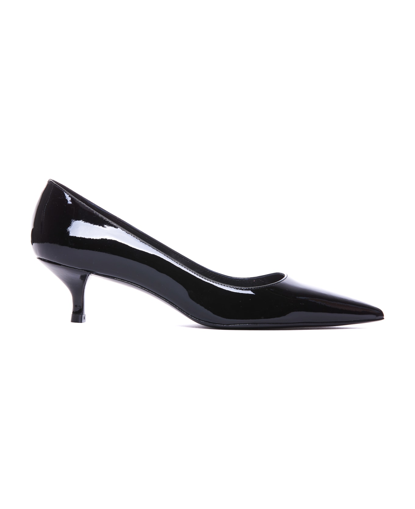 Stuart Weitzman Pump Decollete' - Black