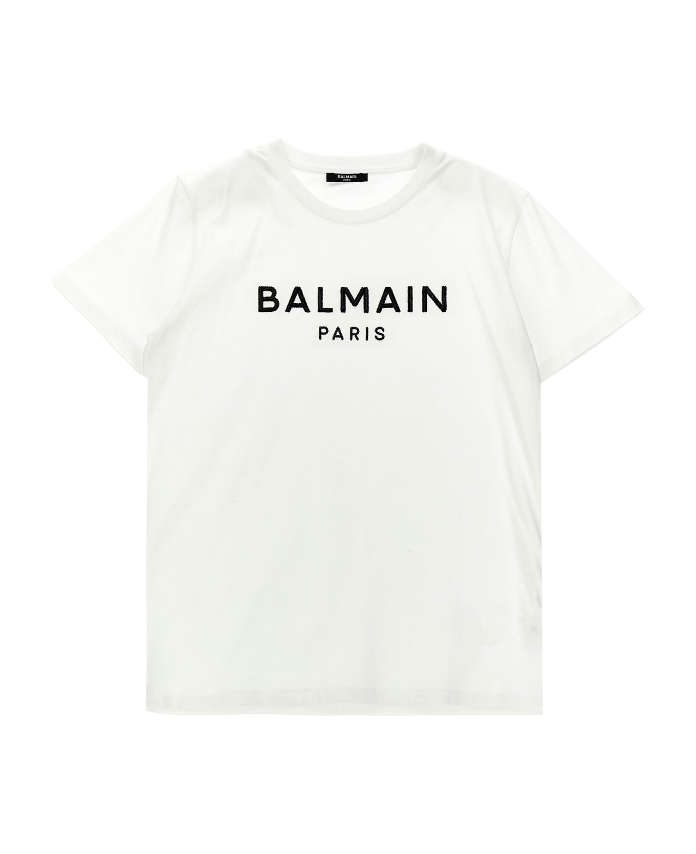 Balmain Sequins Logo T-shirt