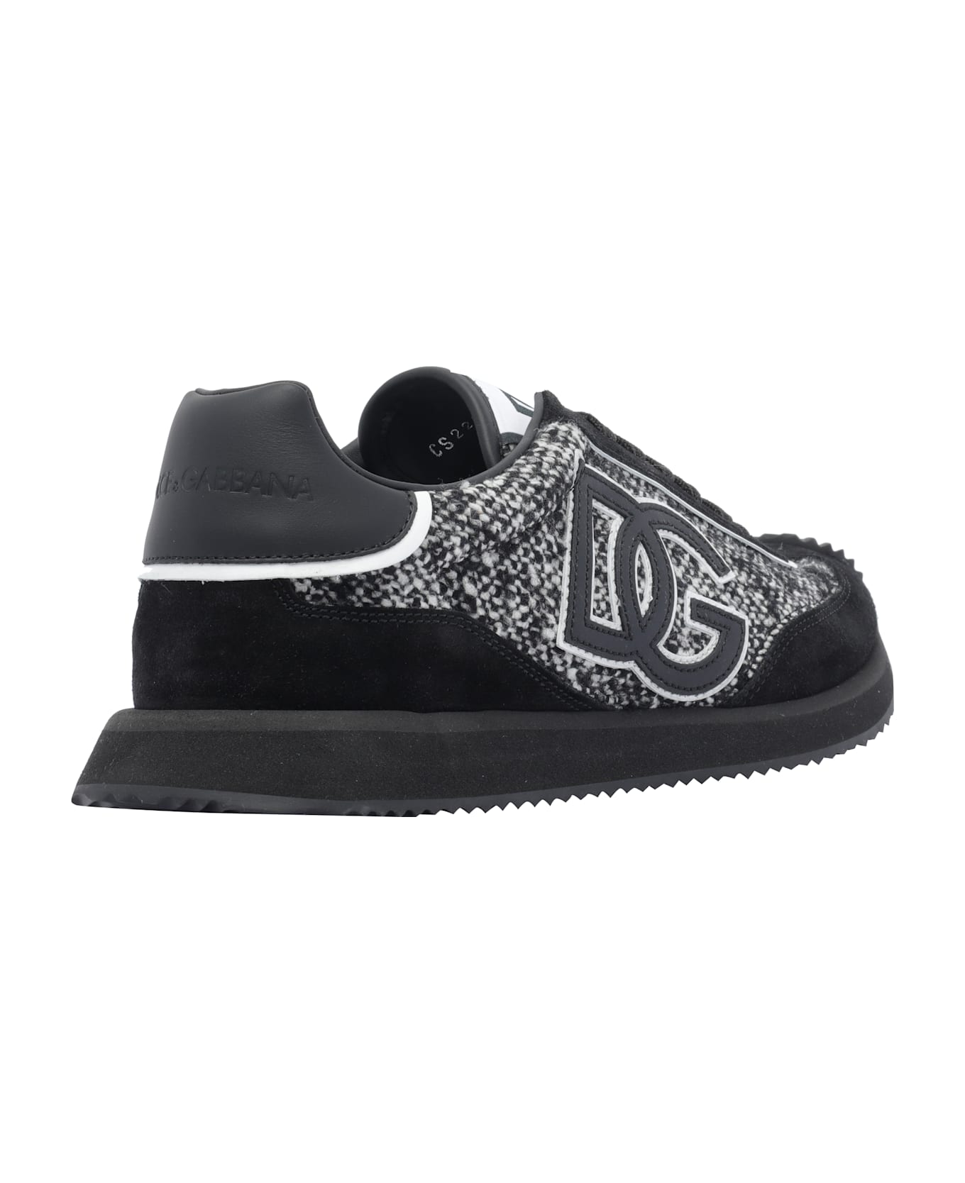 Dolce 
Gabbana Dg Cushion Sneakers - Black