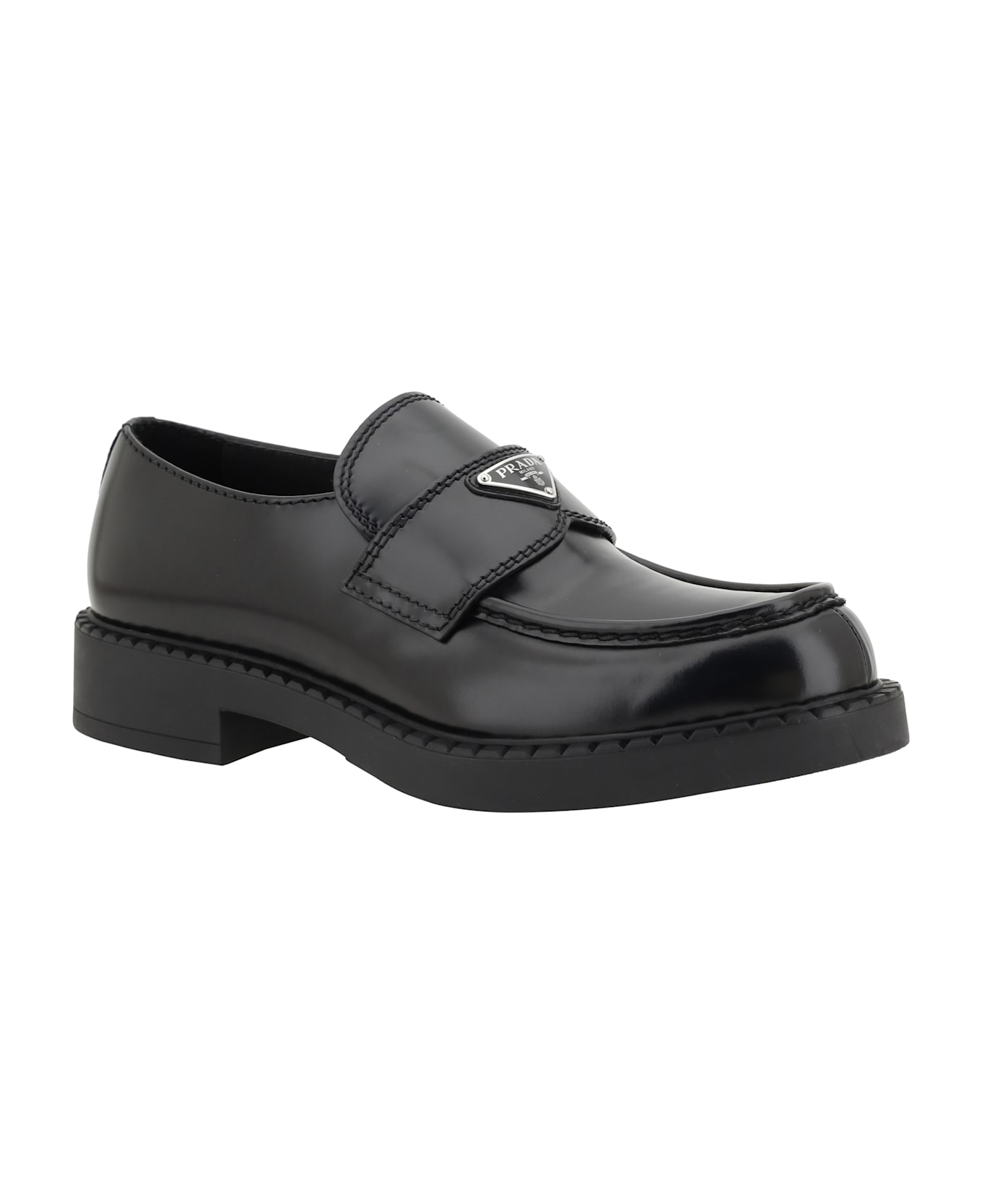 Prada Leather Loafers