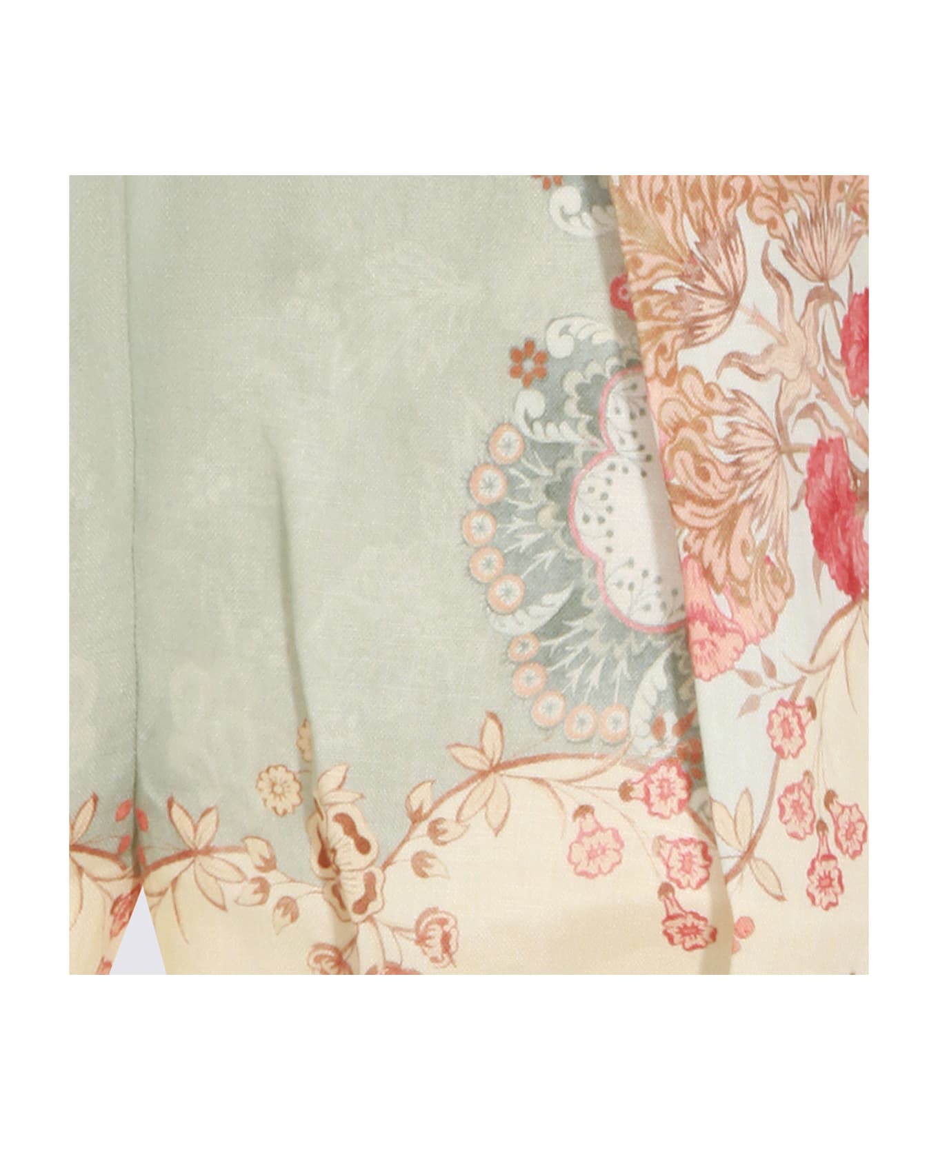 Zimmermann Floral Linen Shorts - MULTICOLOUR