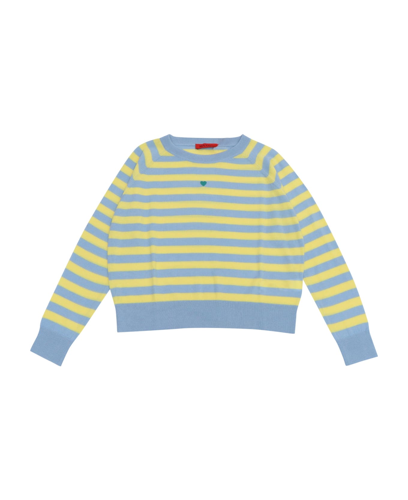 Max&Co. Striped Sweater - BLUE