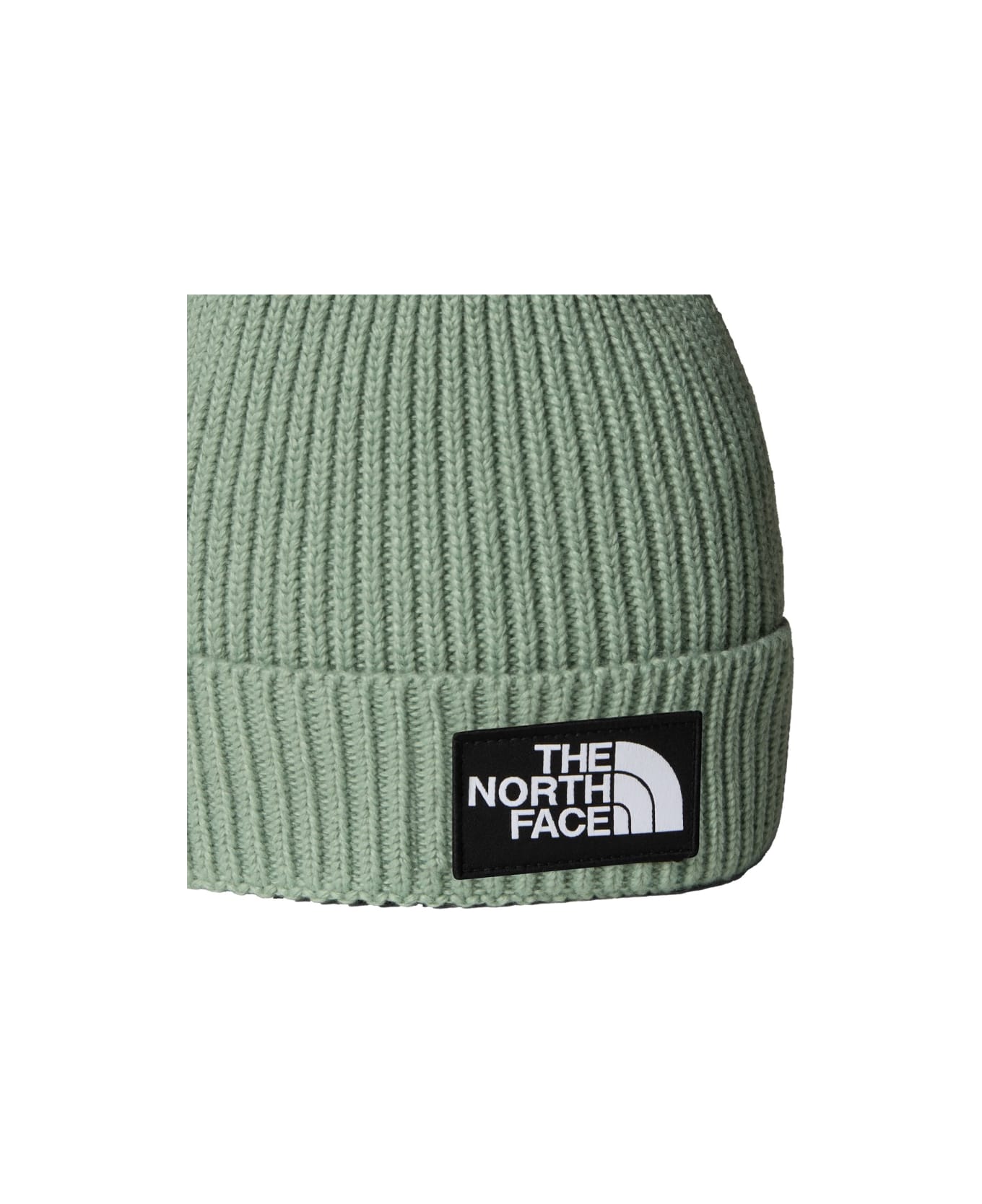 The North Face Beanie With Logo - GREEN