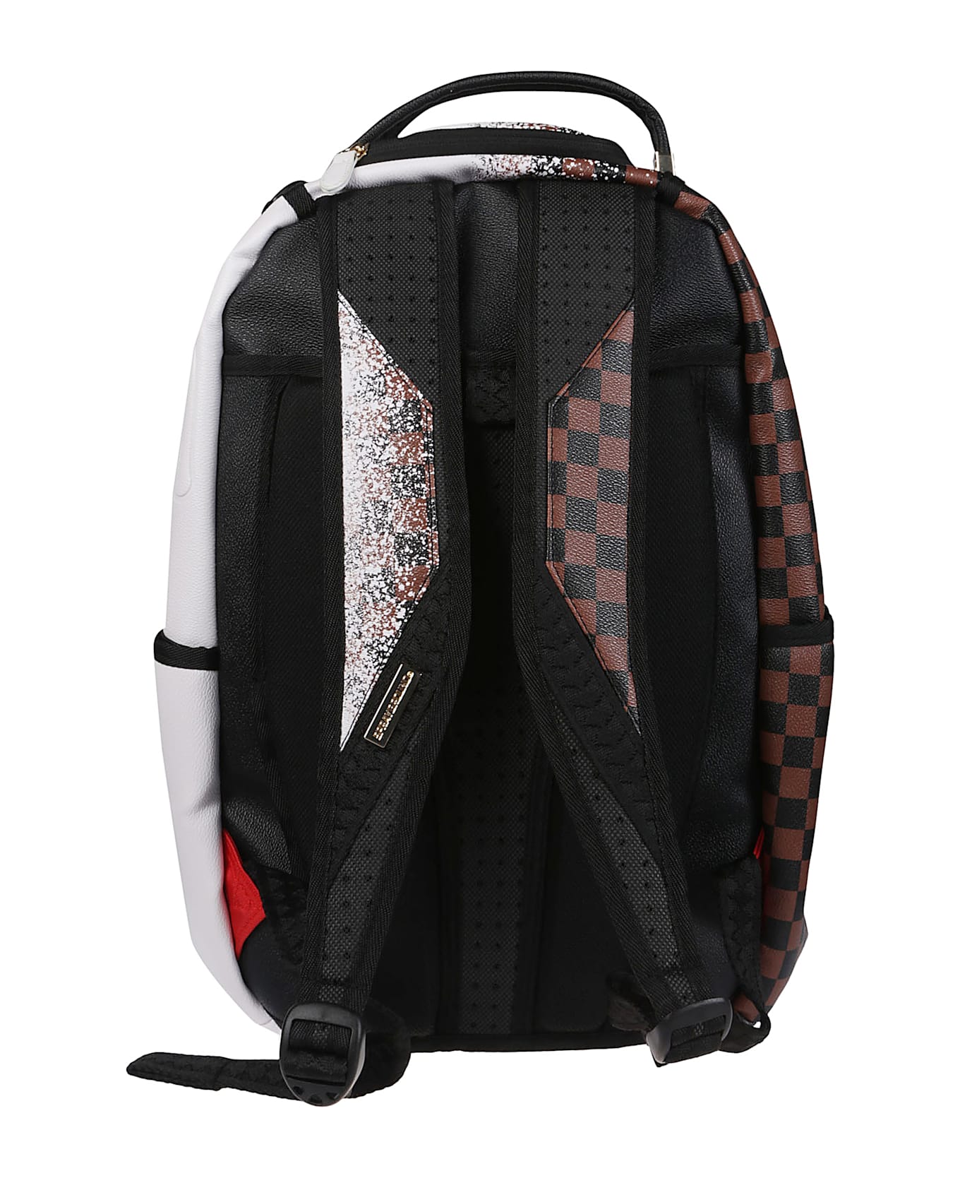 Sprayground Spray Split Backpack - Marrone/bianco