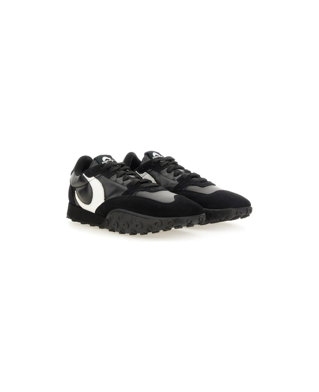 Marine Serre Sneaker "ms Rise" - BLACK