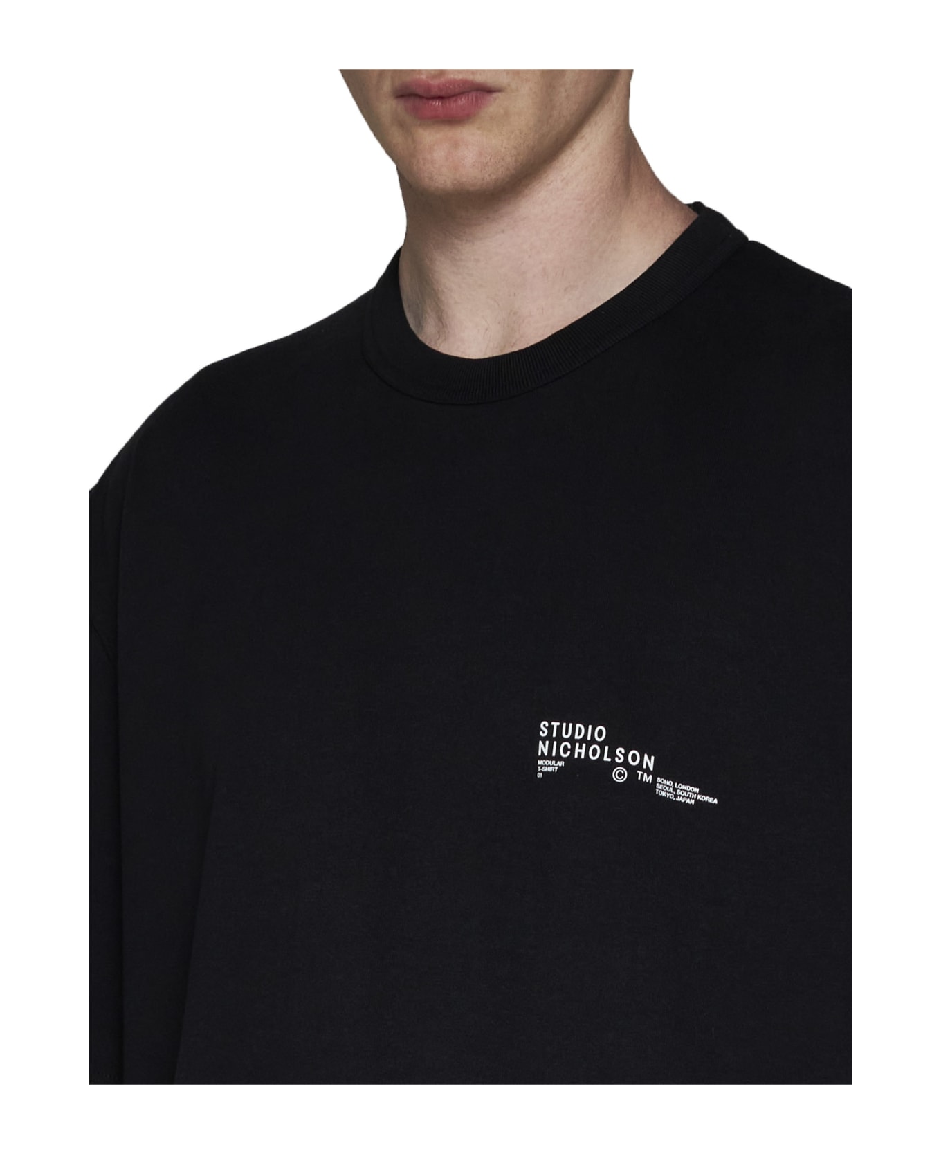 Studio Nicholson T-Shirt - Black シャツ