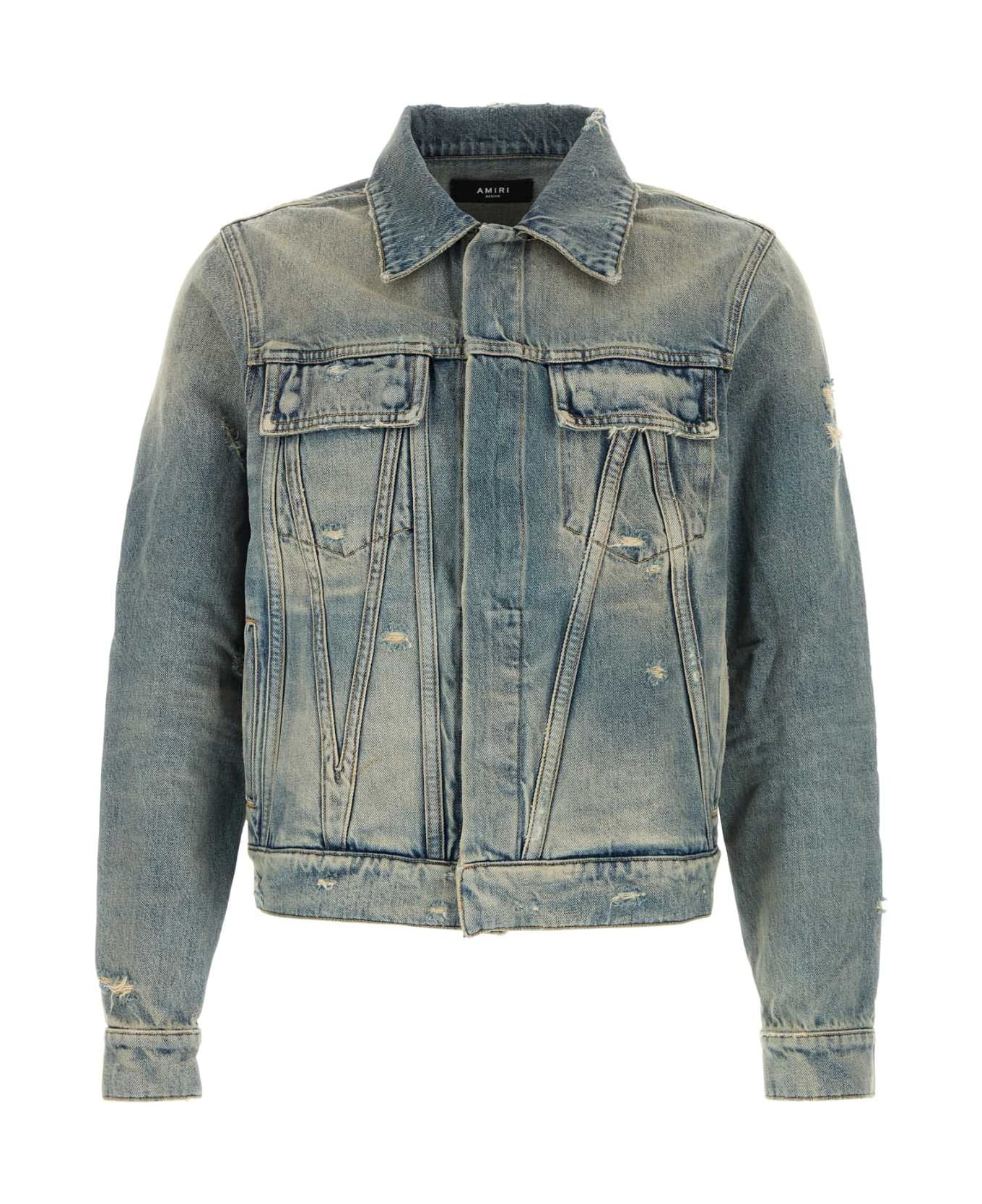 AMIRI Denim Jacket - ANTIQUEINDIGO