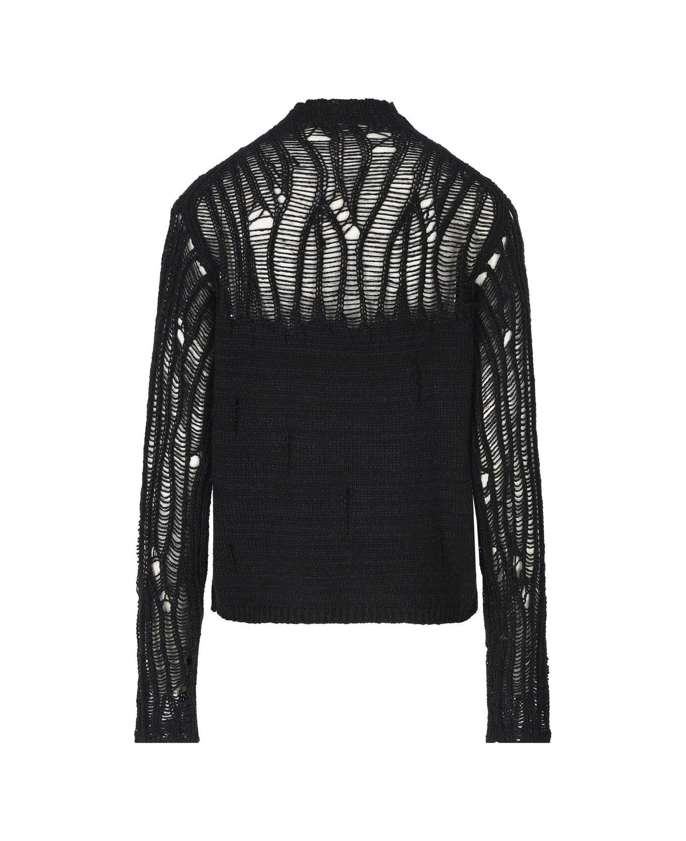 Chloé Mock-neck Sweater - Black ニットウェア