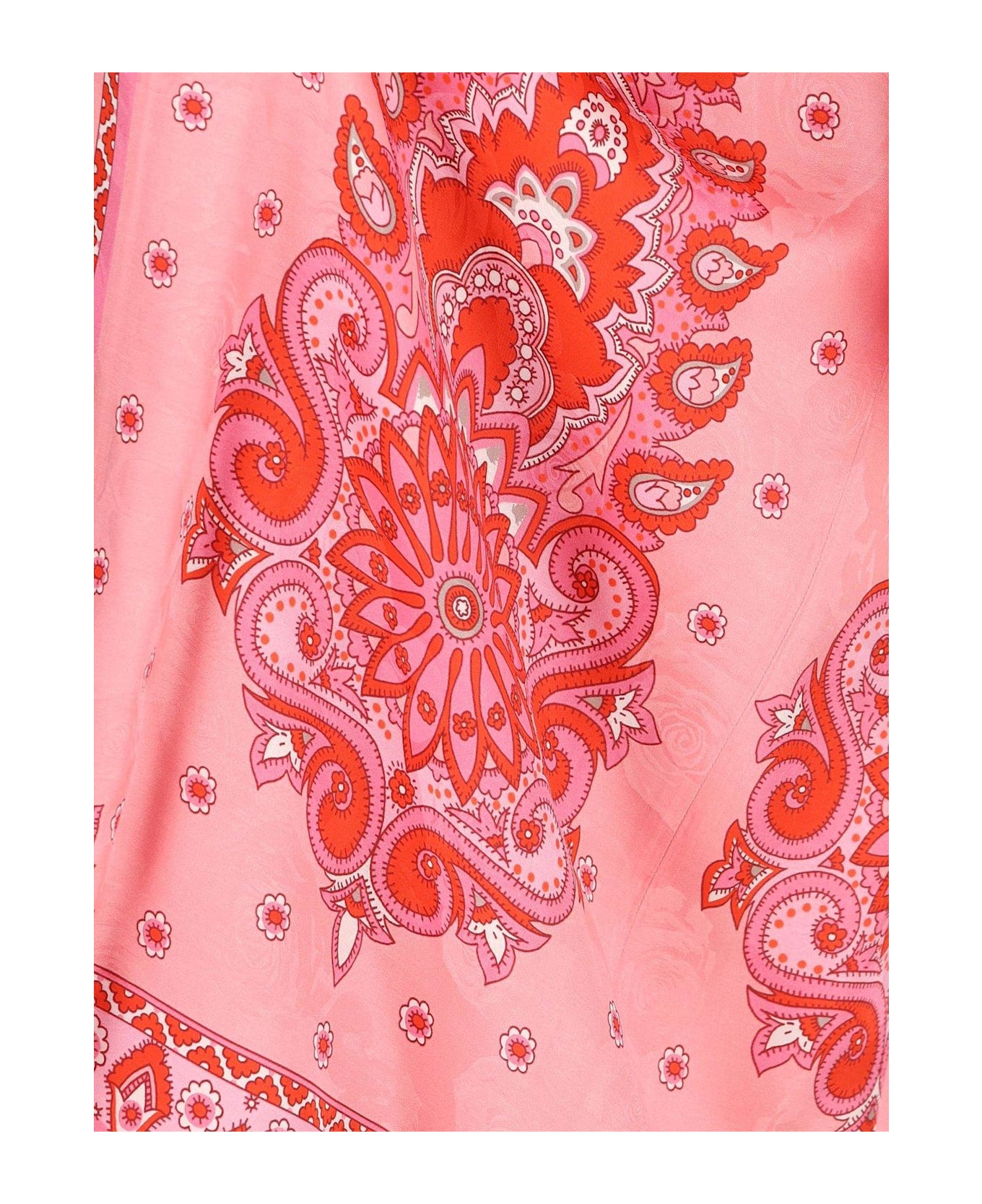 Etro Printed Satin Kimono - X0872