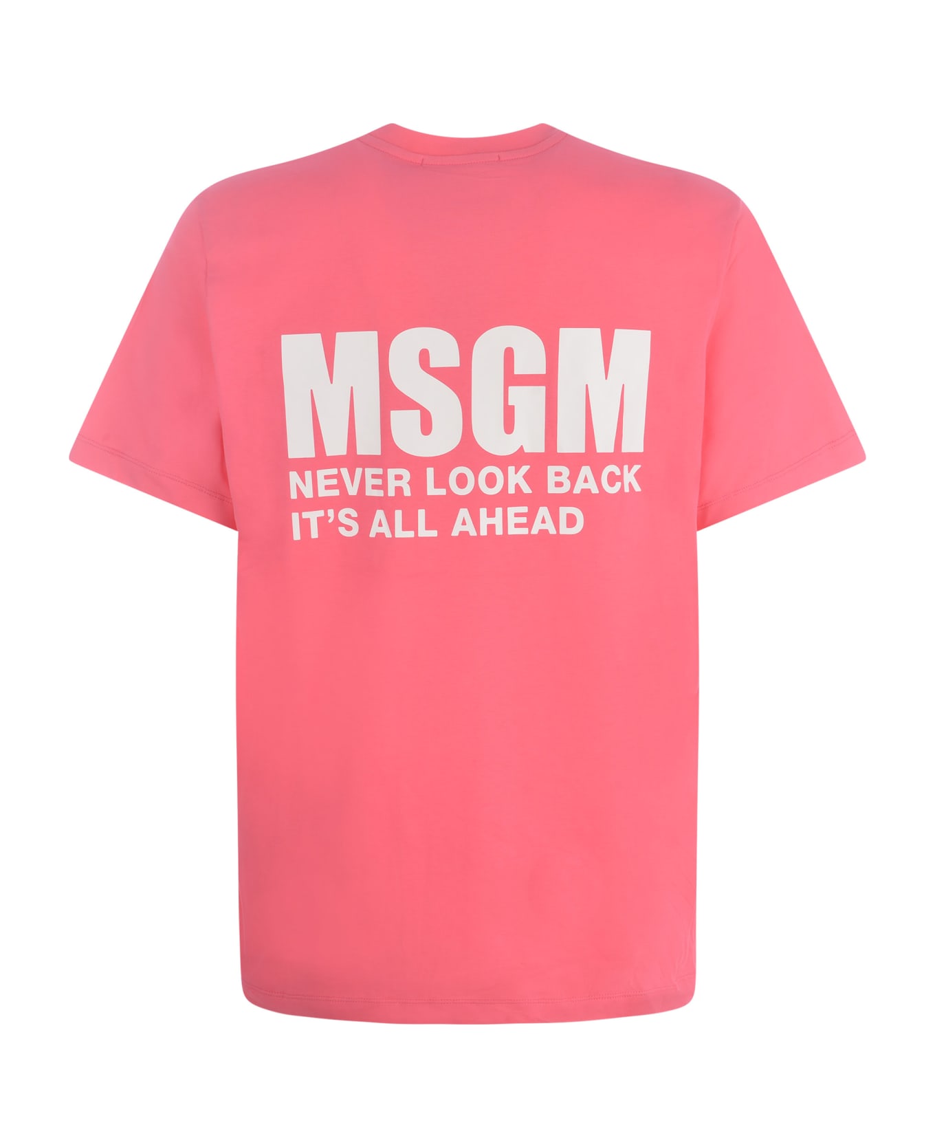 MSGM T-shirt Msgm In Cotton - Rosa シャツ