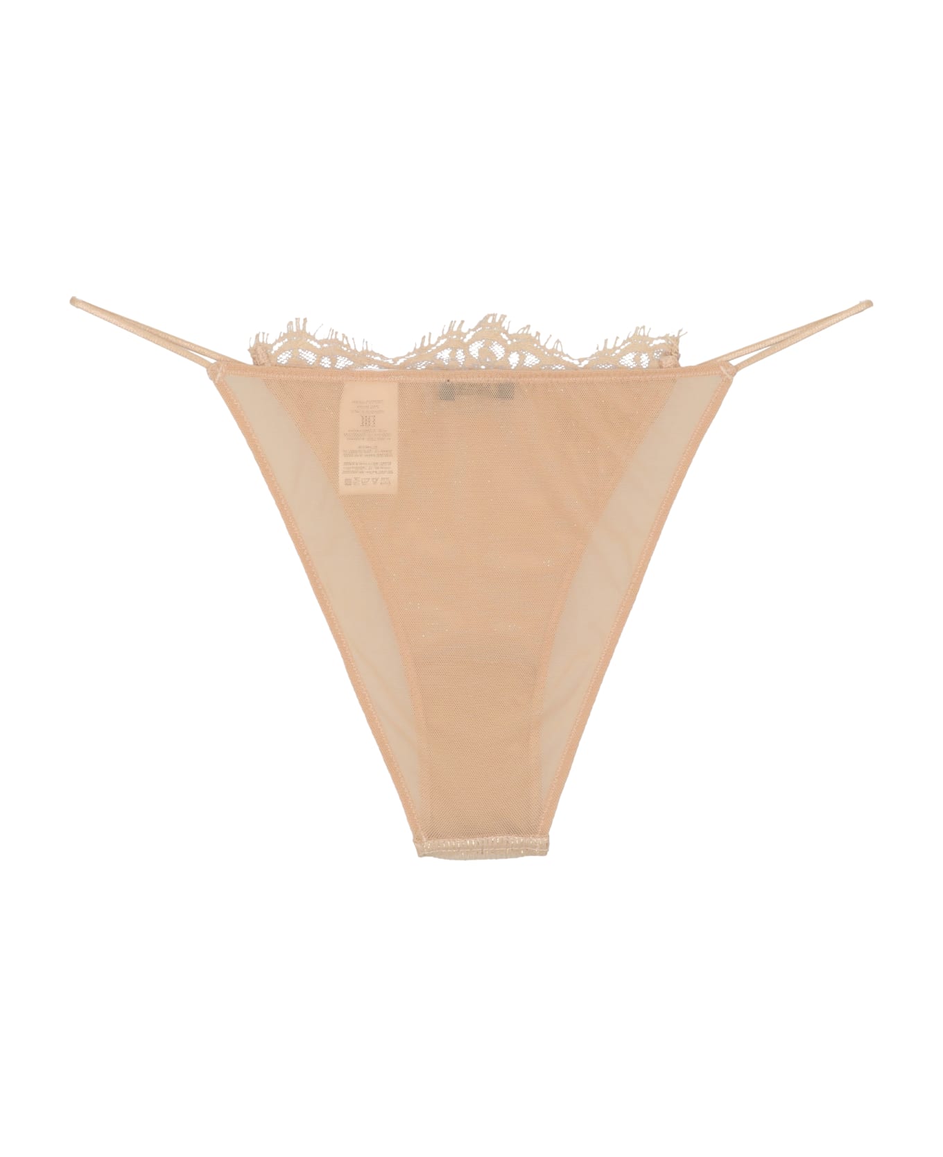 Oseree Lurex Silk Briefs - Gold