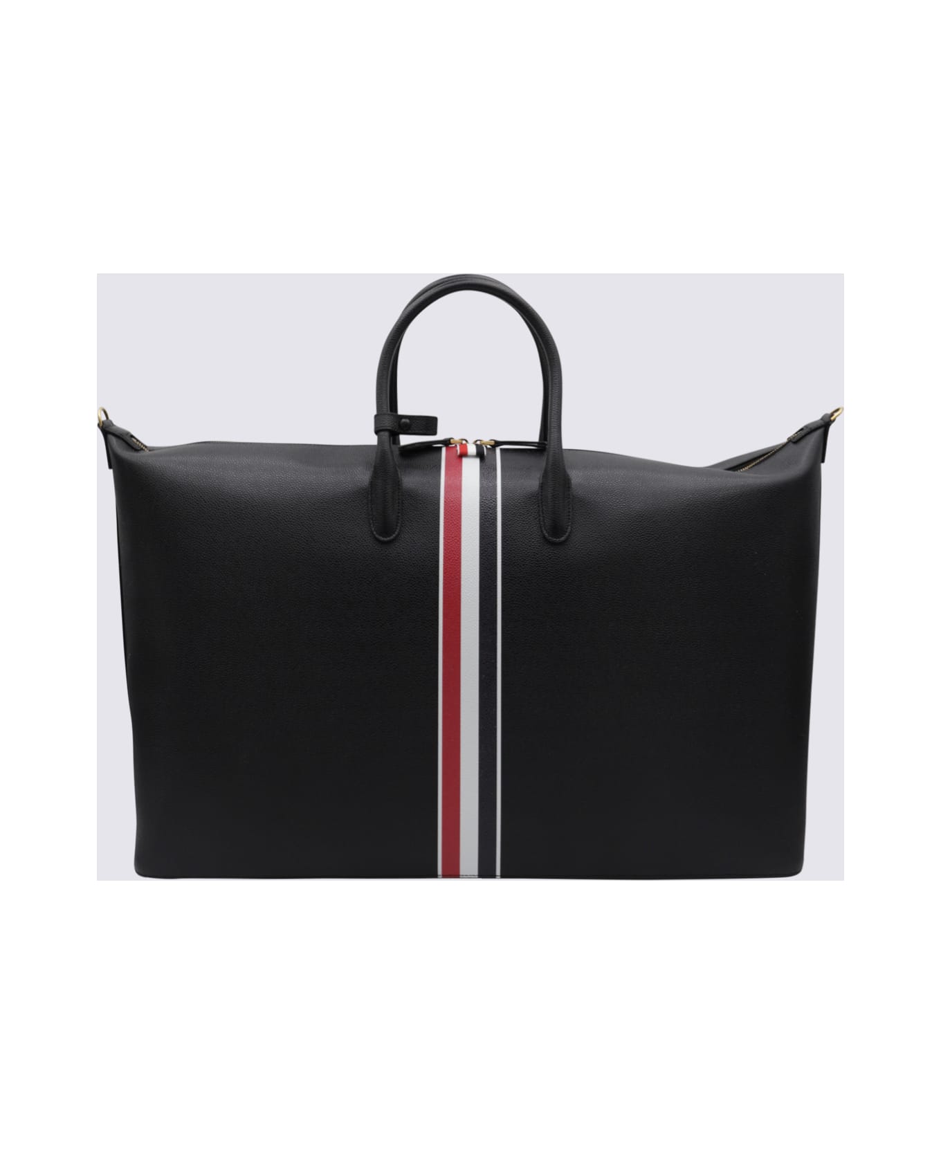 Thom Browne Black Top Handle Bag - Black