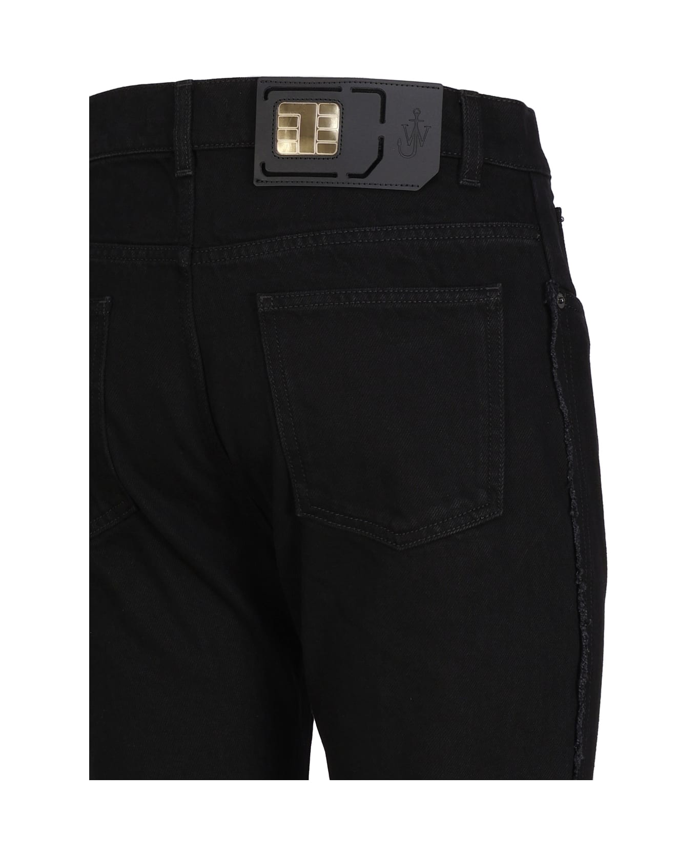 J.W. Anderson Black Denim Jeans - Black