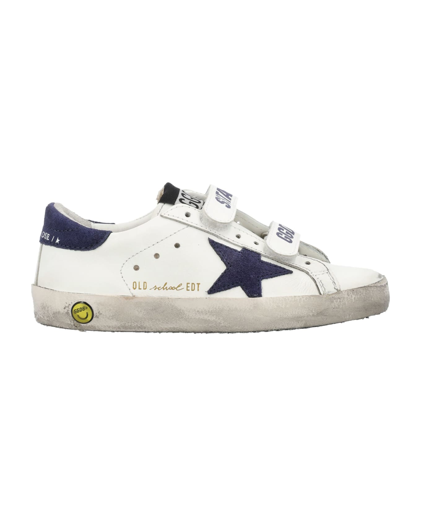 Golden Goose Kid - Old School - WHITE/BLUE DEPTHS