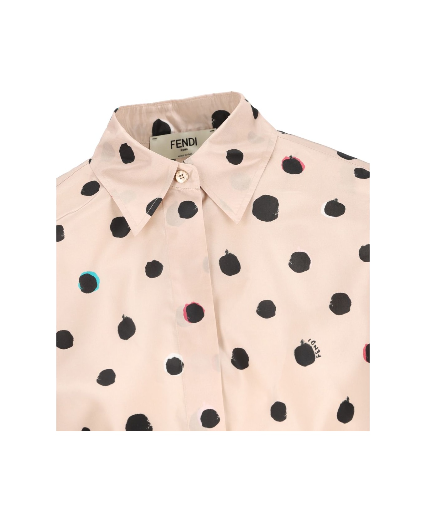 Fendi Silk Shirt - White