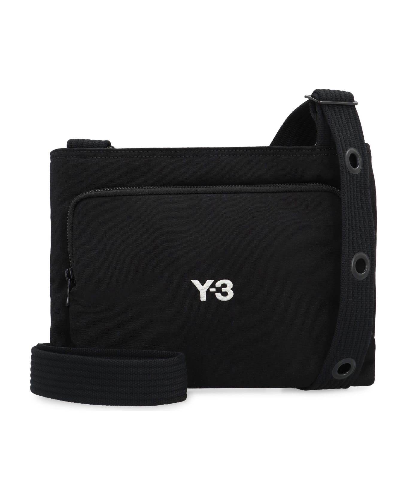 Y-3 Sacoche Fabric Shoulder Bag - Black