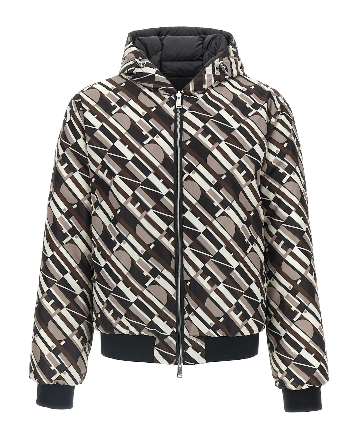 Fendi Reversible Down Jacket - Multicolor