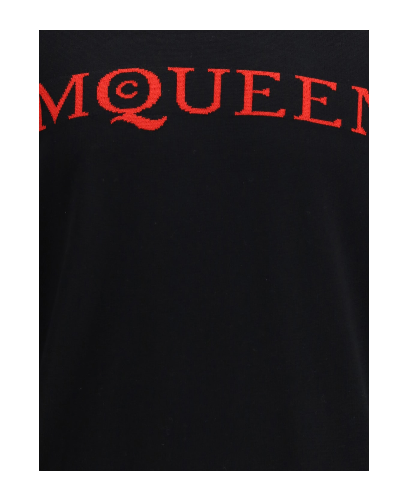 Alexander McQueen Logoed Wool Sweater