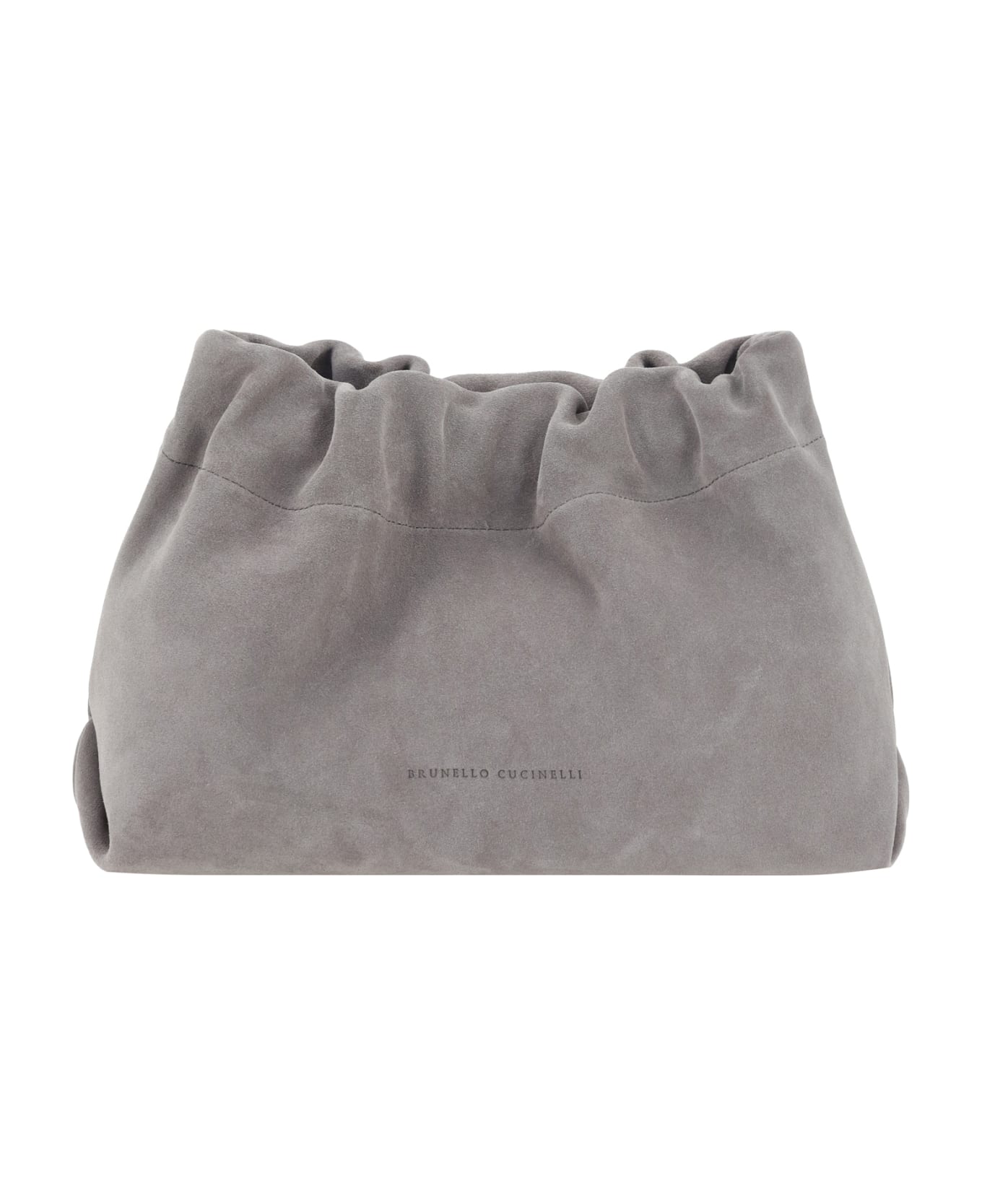 Brunello Cucinelli Clutch Shoulder Bag - Pietra Serena