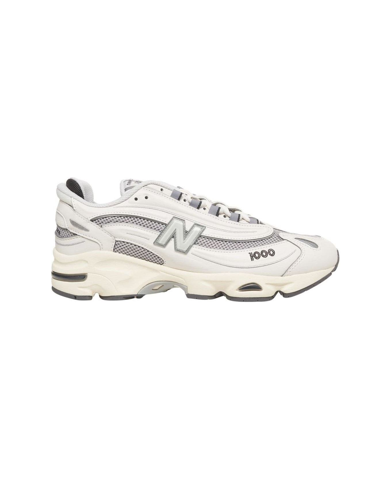 New Balance 1000 Lace-up Sneakers - Beige