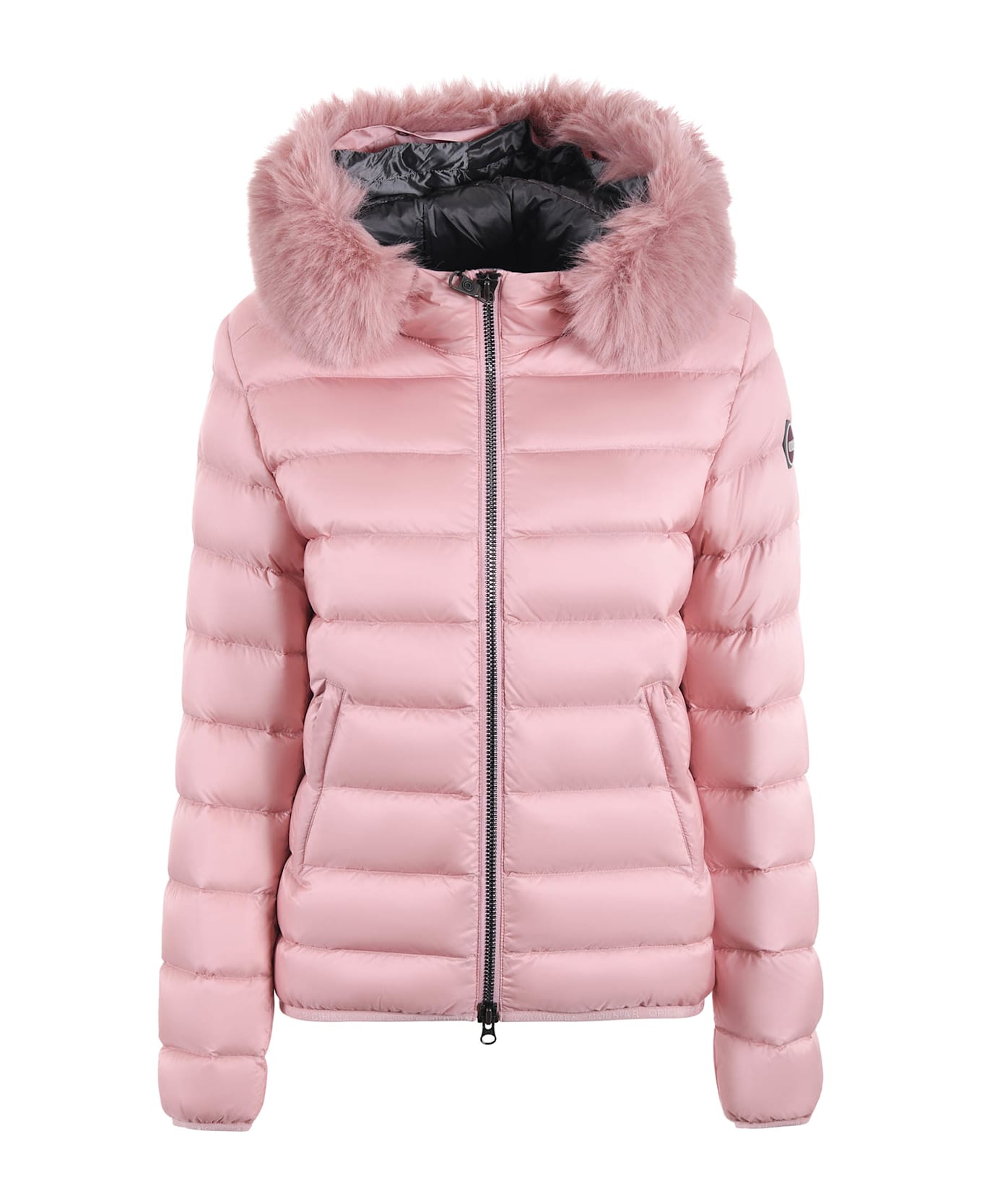 Colmar Originals Quilted Nylon Down Jacket - Pink