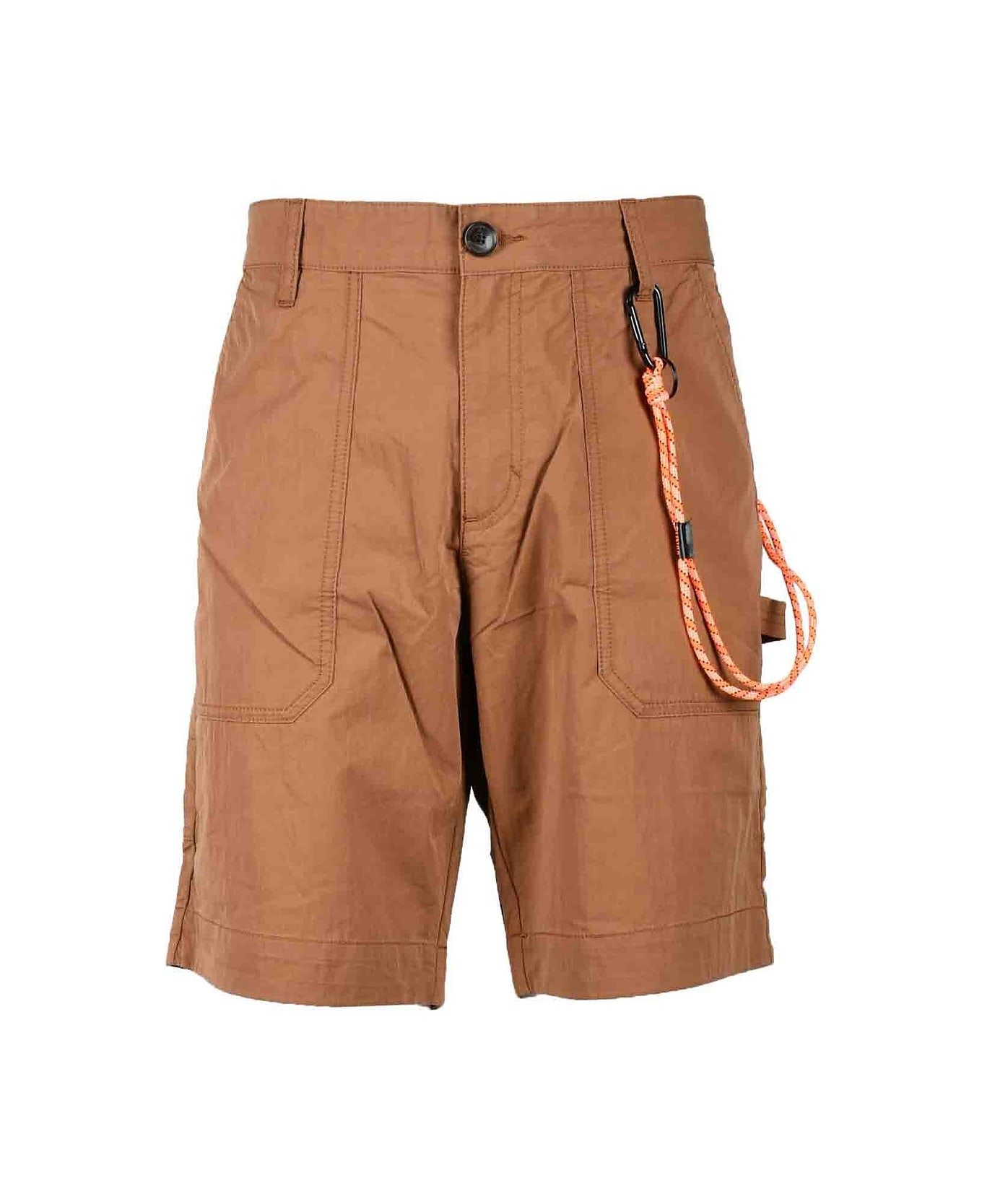 Sun 68 Men's Brown Bermuda Shorts - Tobacco