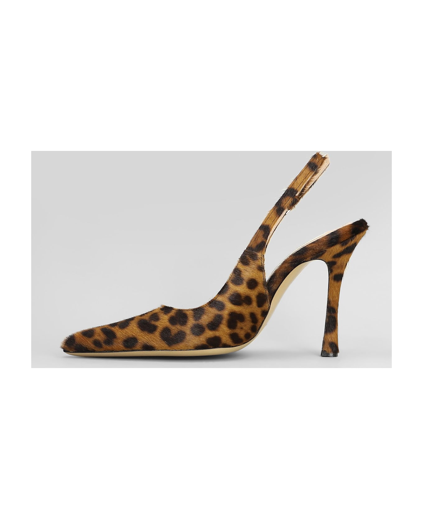 Blumarine Kid Leo Pumps In Animalier Pony Skin - Animalier