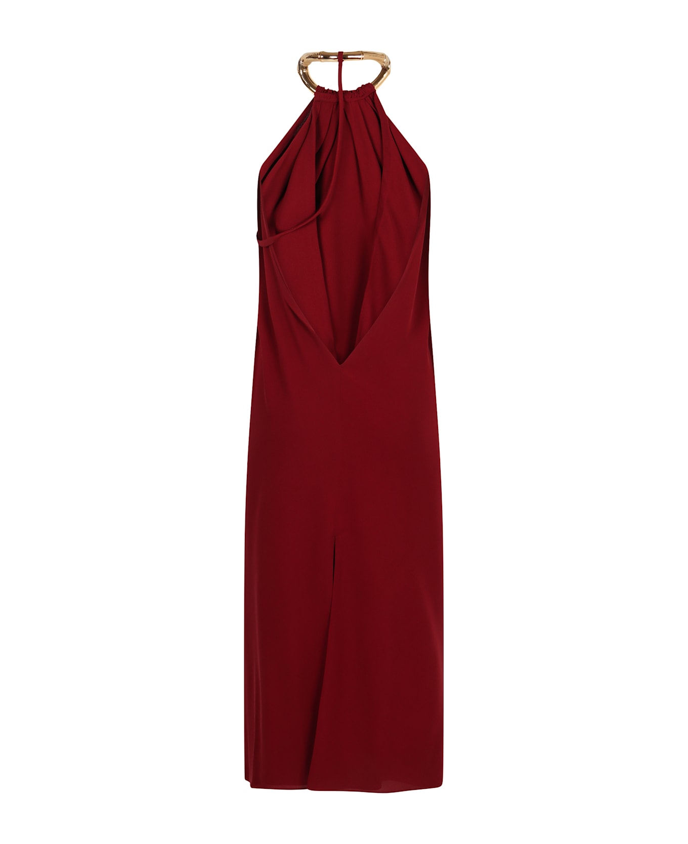 Gucci Crepe Dress - red
