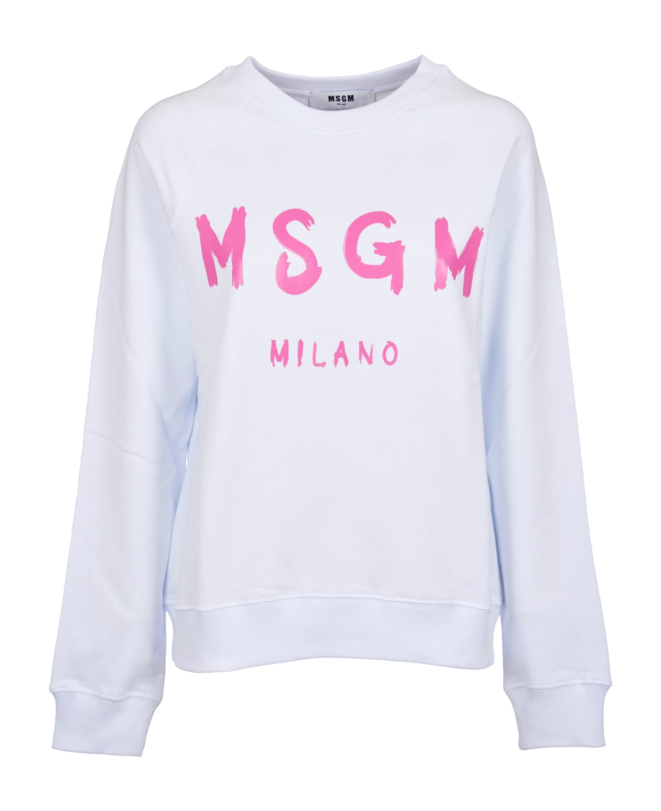 MSGM Milano Sweatshirt - Optical White フリース