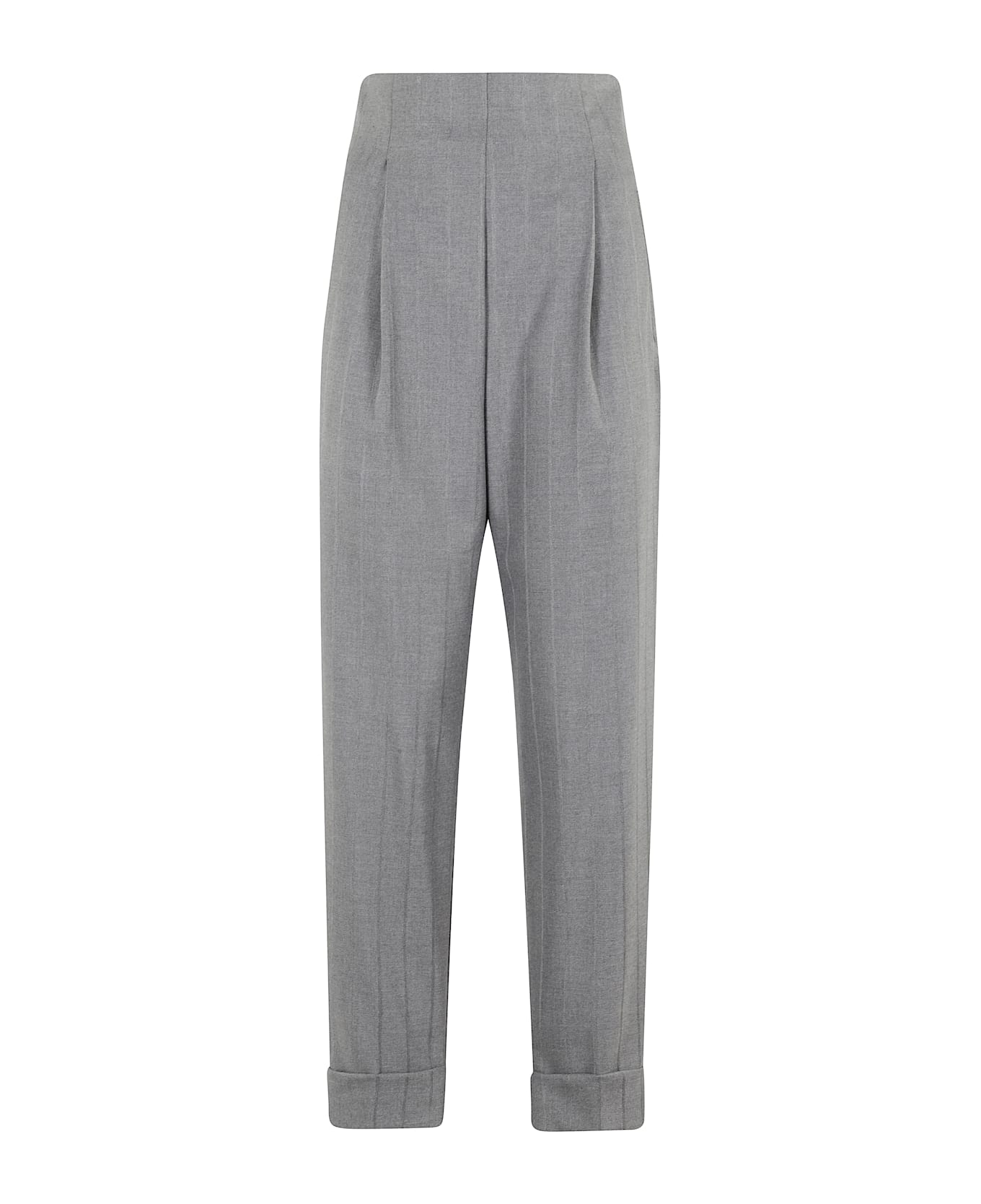 The Andamane Yolene High Waisted Pants With Cuff