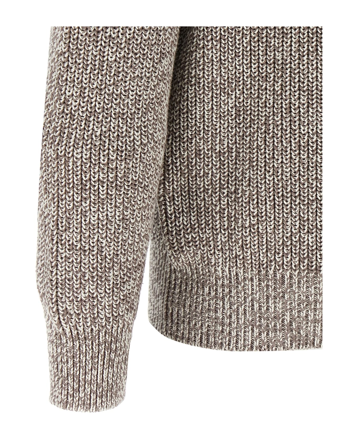 Brunello Cucinelli Cotton Sweater - Multicolor ニットウェア