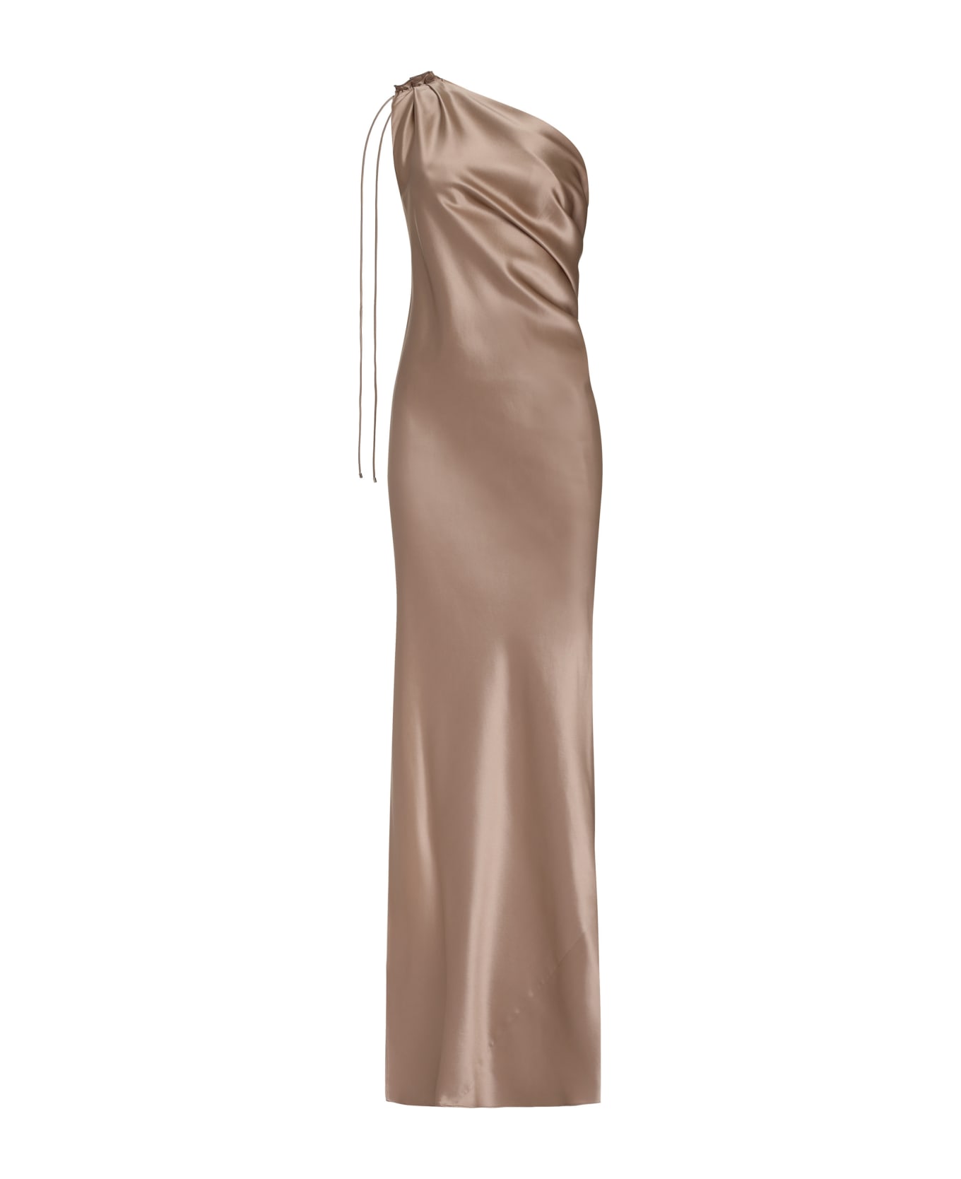 Max Mara Pianoforte Opera Dress - Bronze ワンピース＆ドレス