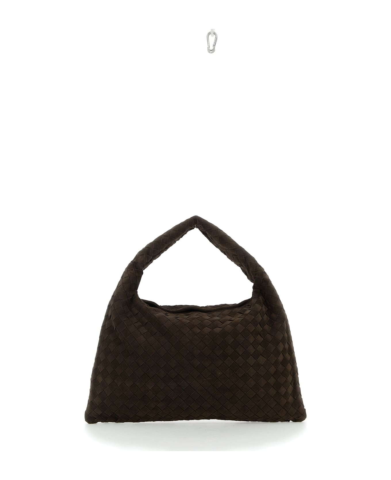 Bottega Veneta Hop Small Suede - FONDANTMBRASS