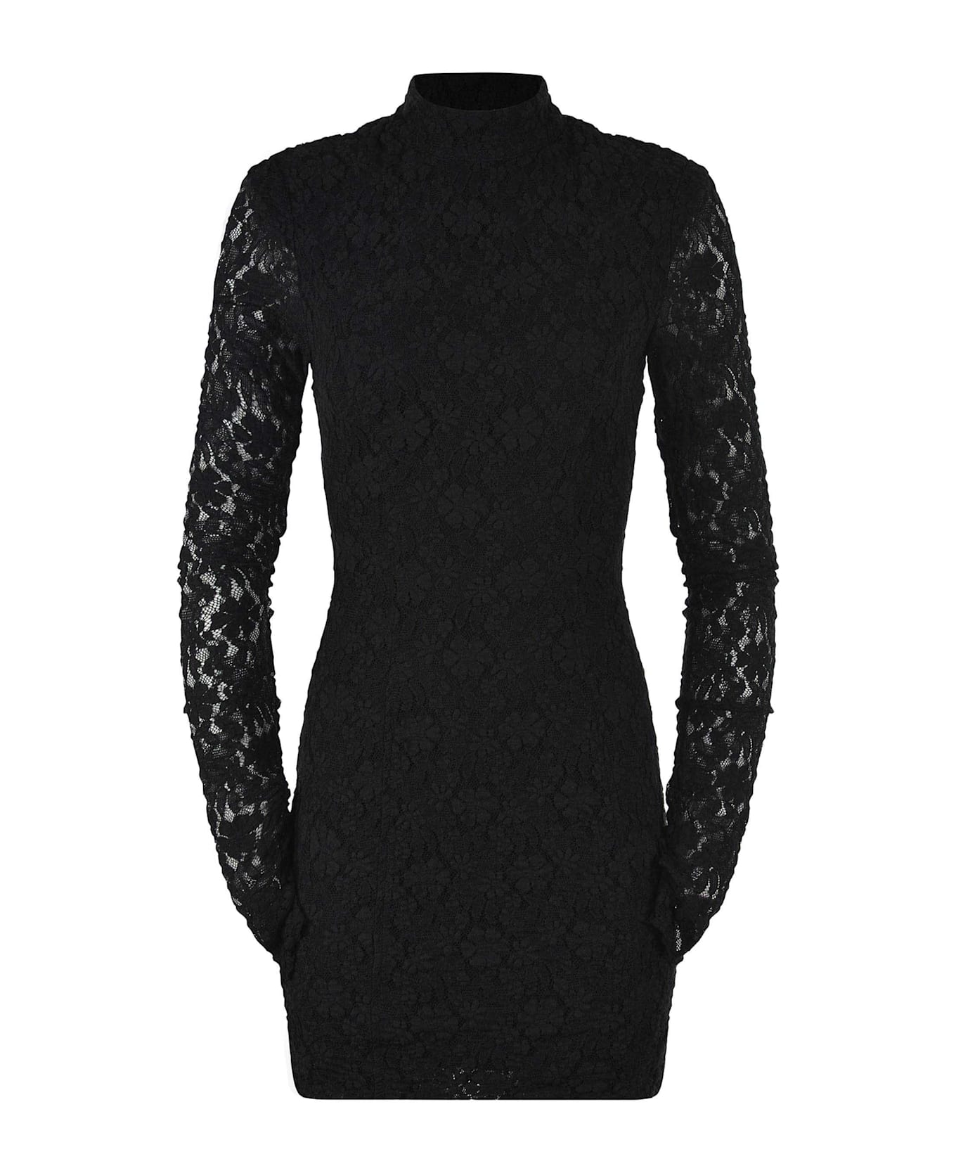 Rotate by Birger Christensen Dress Rotate Made Of Lace - Black